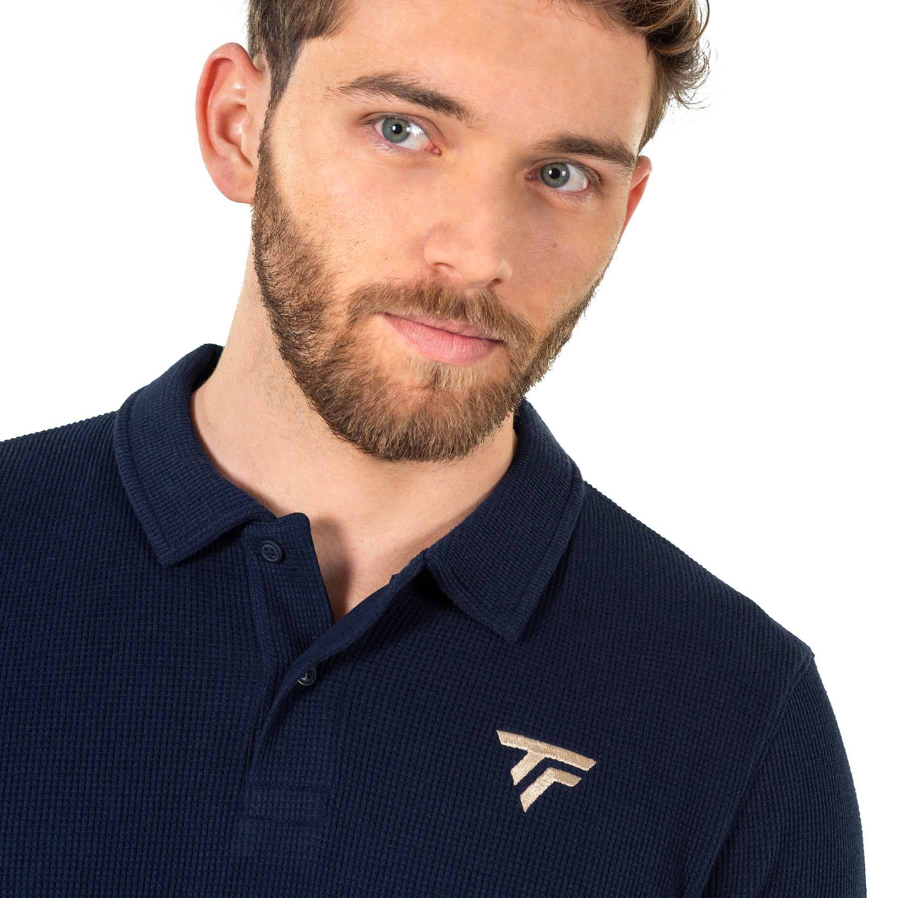 tecnifibre-polo-waffle-homme-marine-herren-tennis-polo image 4