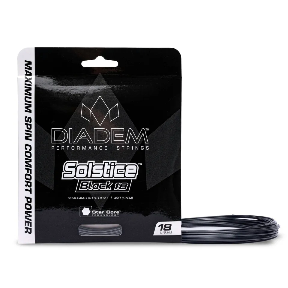 diadem-solstice-black-tennis-saite-co-poly image 1