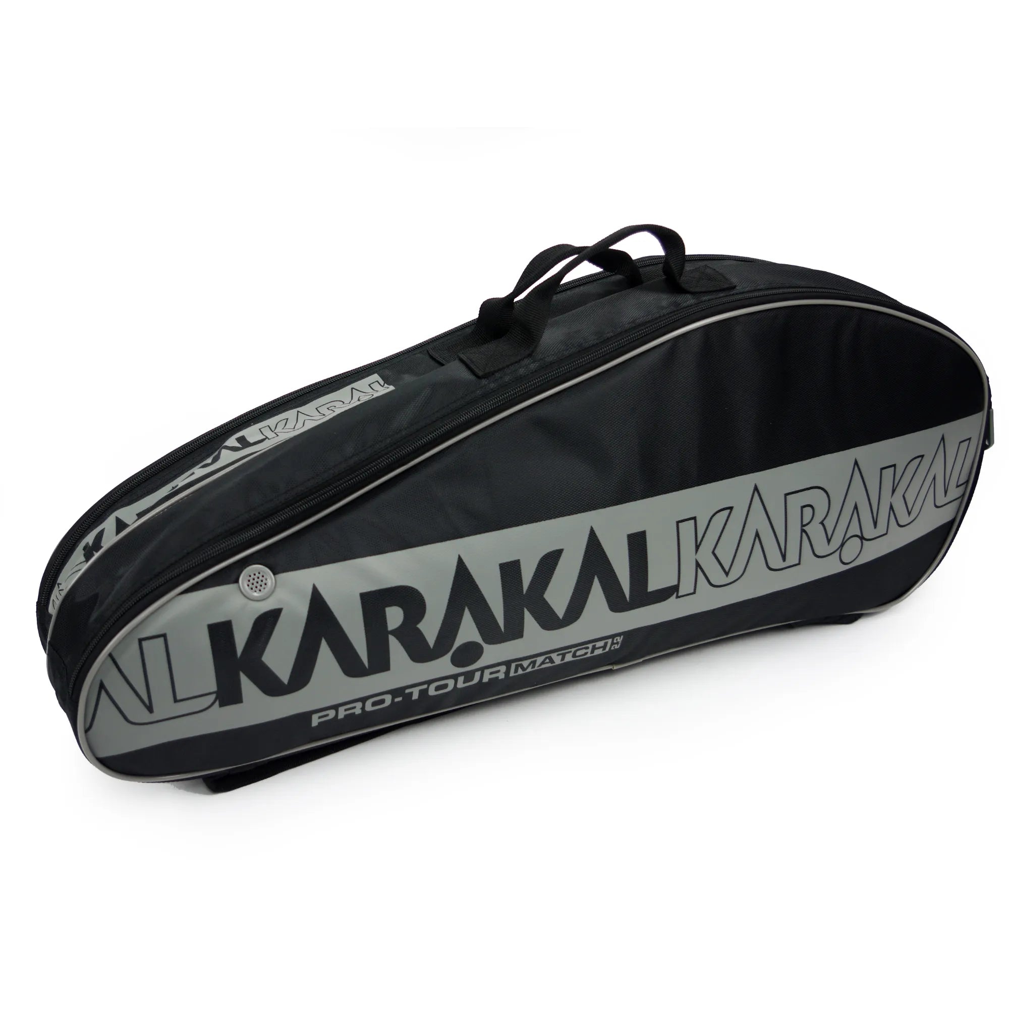 karakal-pro-tour-match-2-2-racket-bag-grau-4-schl-ger-tasche-f-r-tennis-squash-b image 2