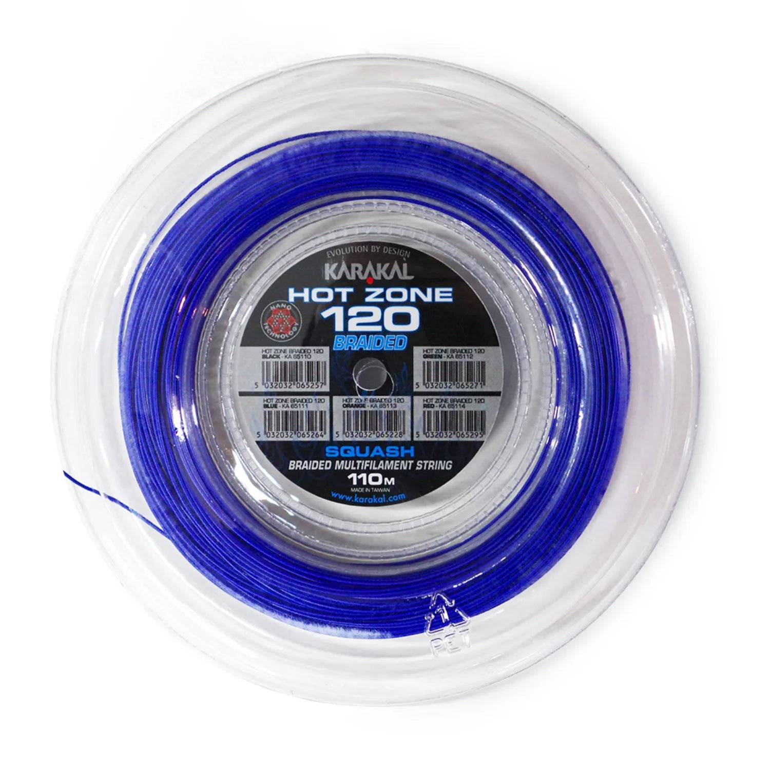 karakal-hot-zone-braided-120-squashsaite-multifilament-saite-f-r-power-kontrolle image 6
