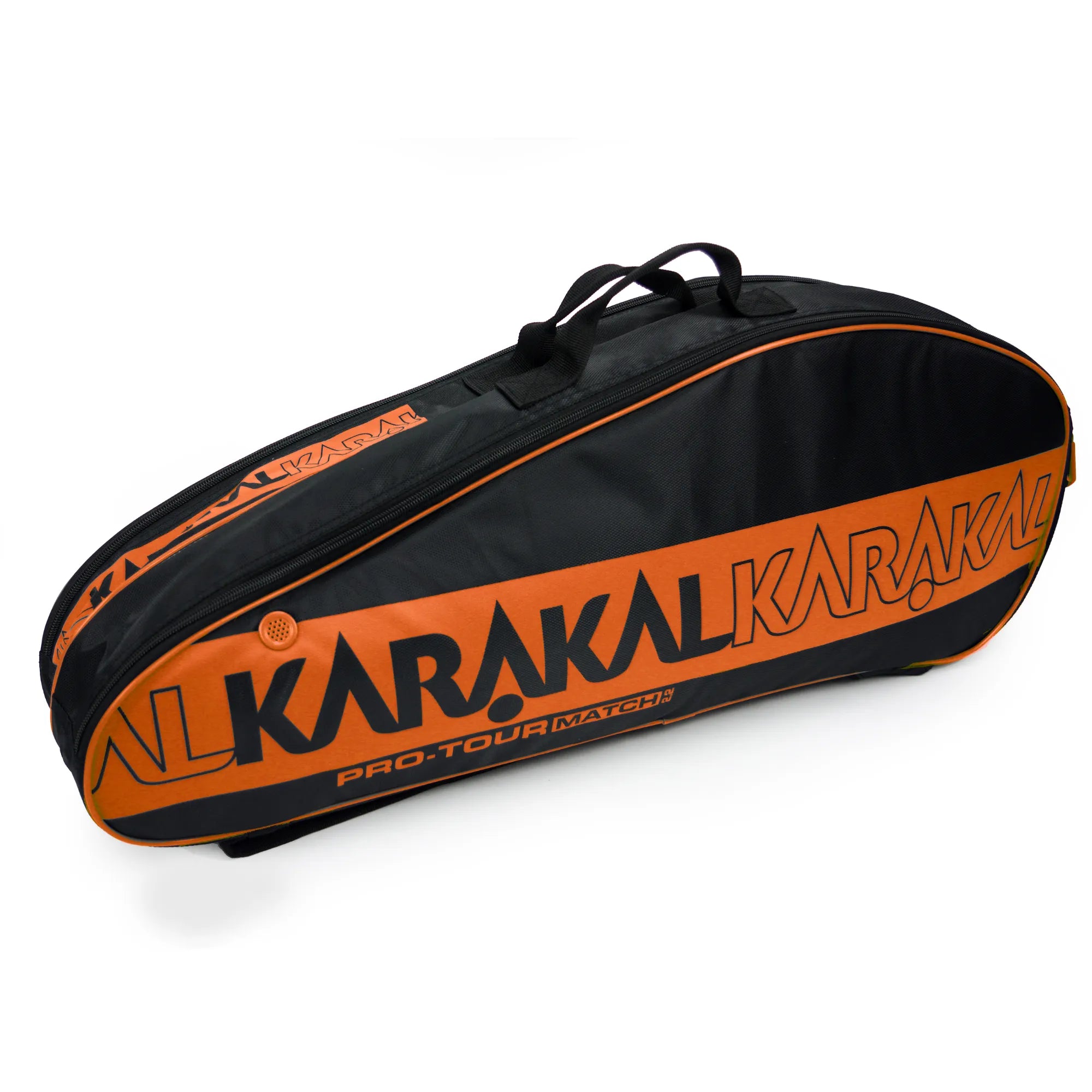 karakal-pro-tour-match-2-2-racketbag-4-schl-ger-orange-trimmung image 2