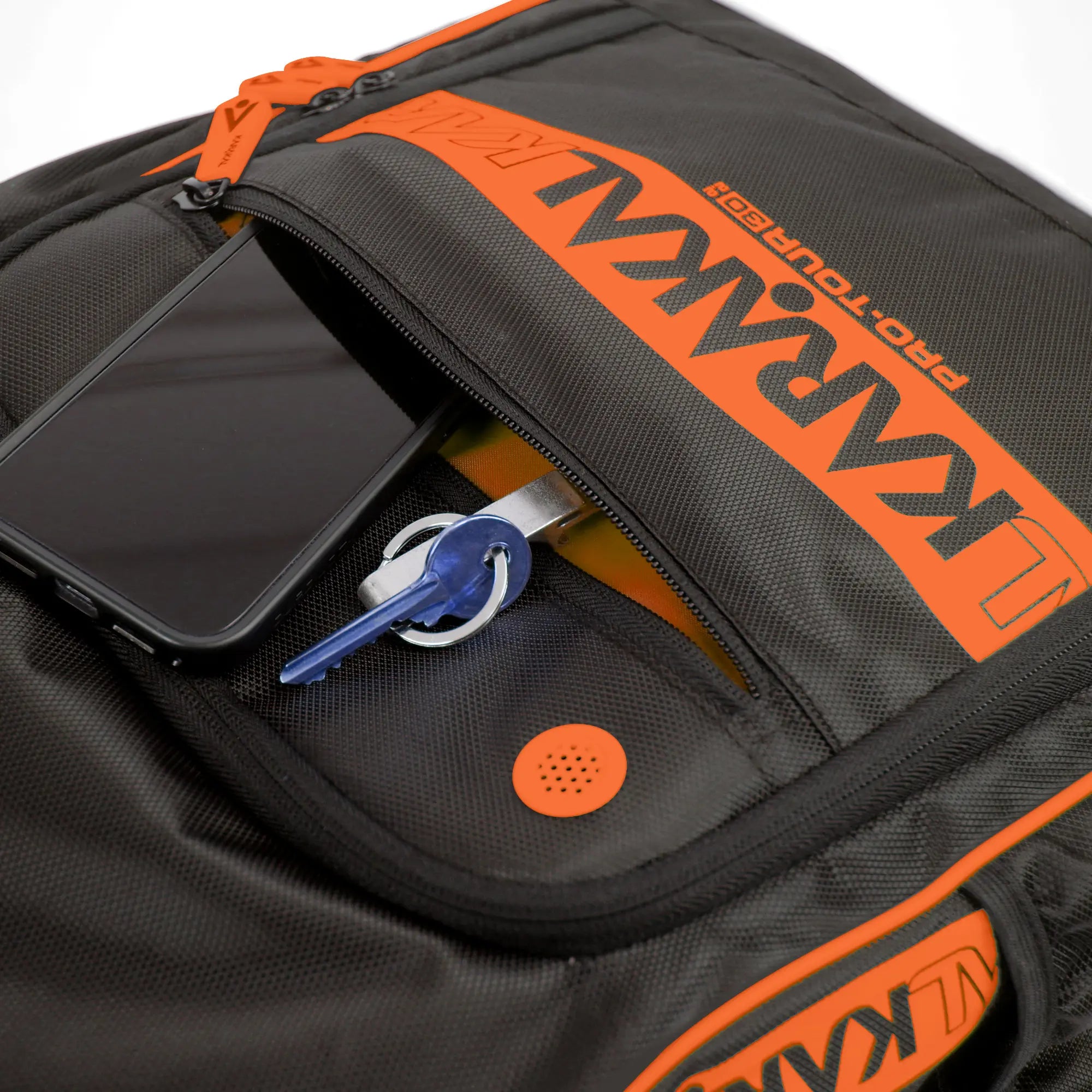 karakal-pro-tour-30-2-2-rucksack-orange-30l-racketrucksack-mit-schl-gerfach-wet- image 6