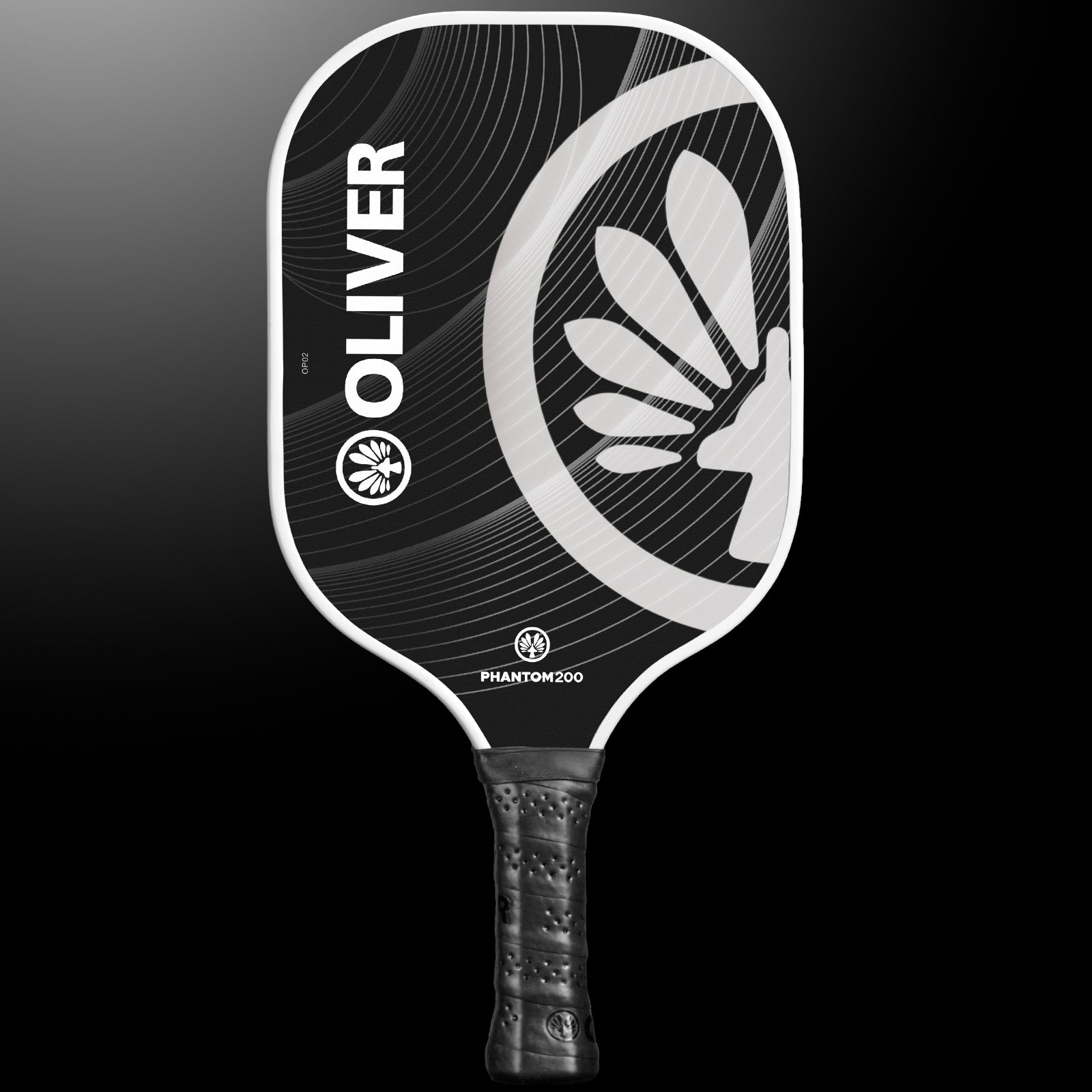 oliver-phantom-200-pickleball-schl-ger-schwarz-grau-f-r-einsteiger image 1