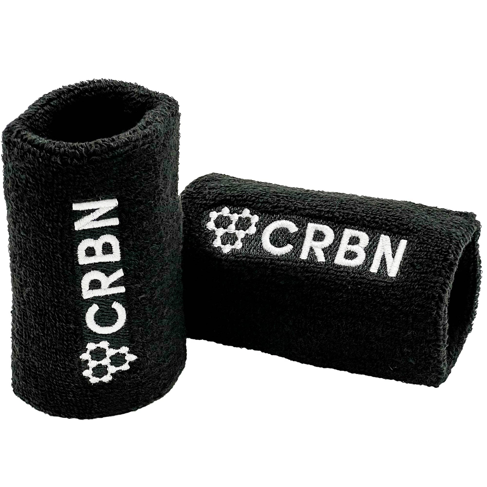 crbn-pickleball-crbn-wristband-schwei-band-one-size-wei-schwarz image 1