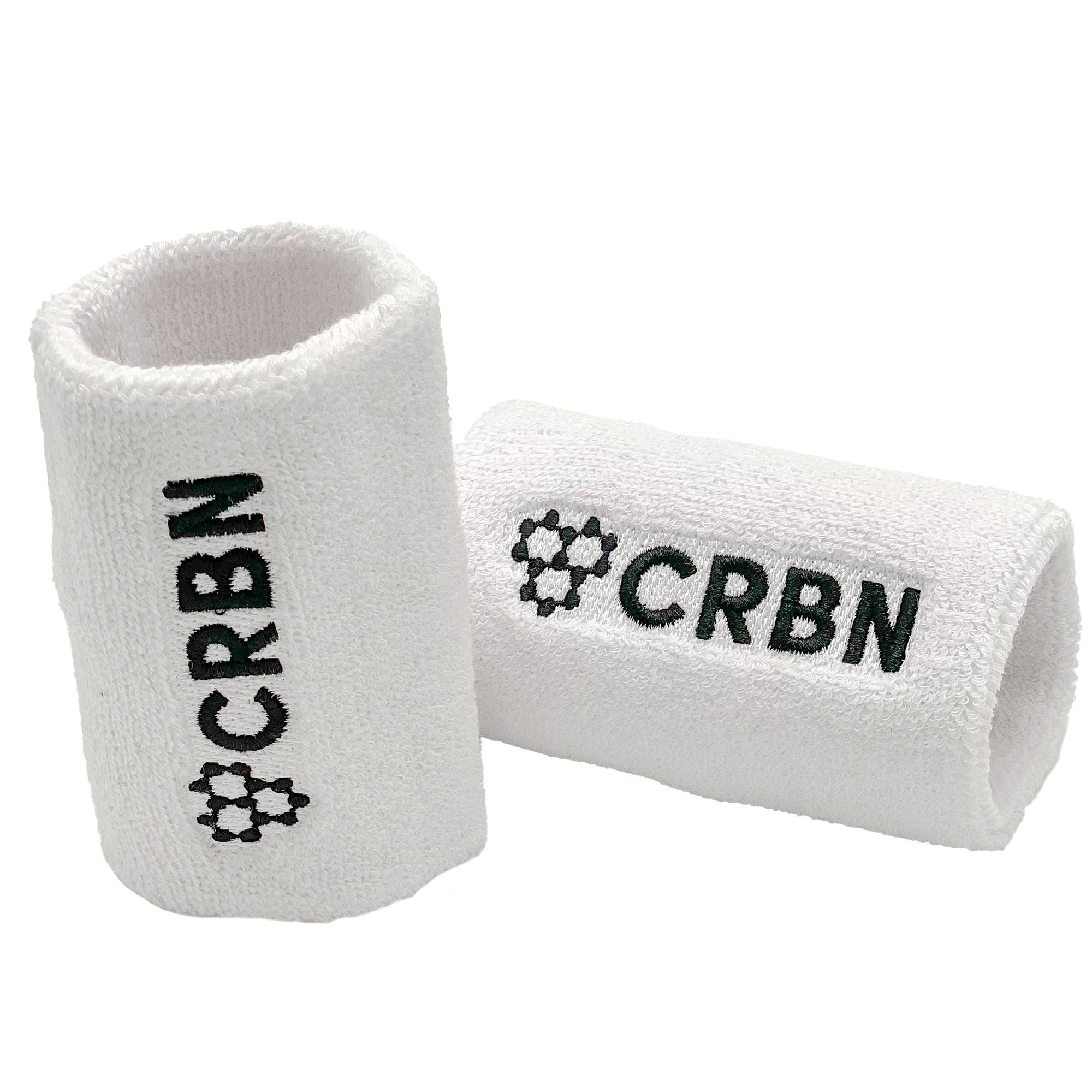 crbn-pickleball-crbn-wristband-schwei-band-one-size-wei-schwarz image 2