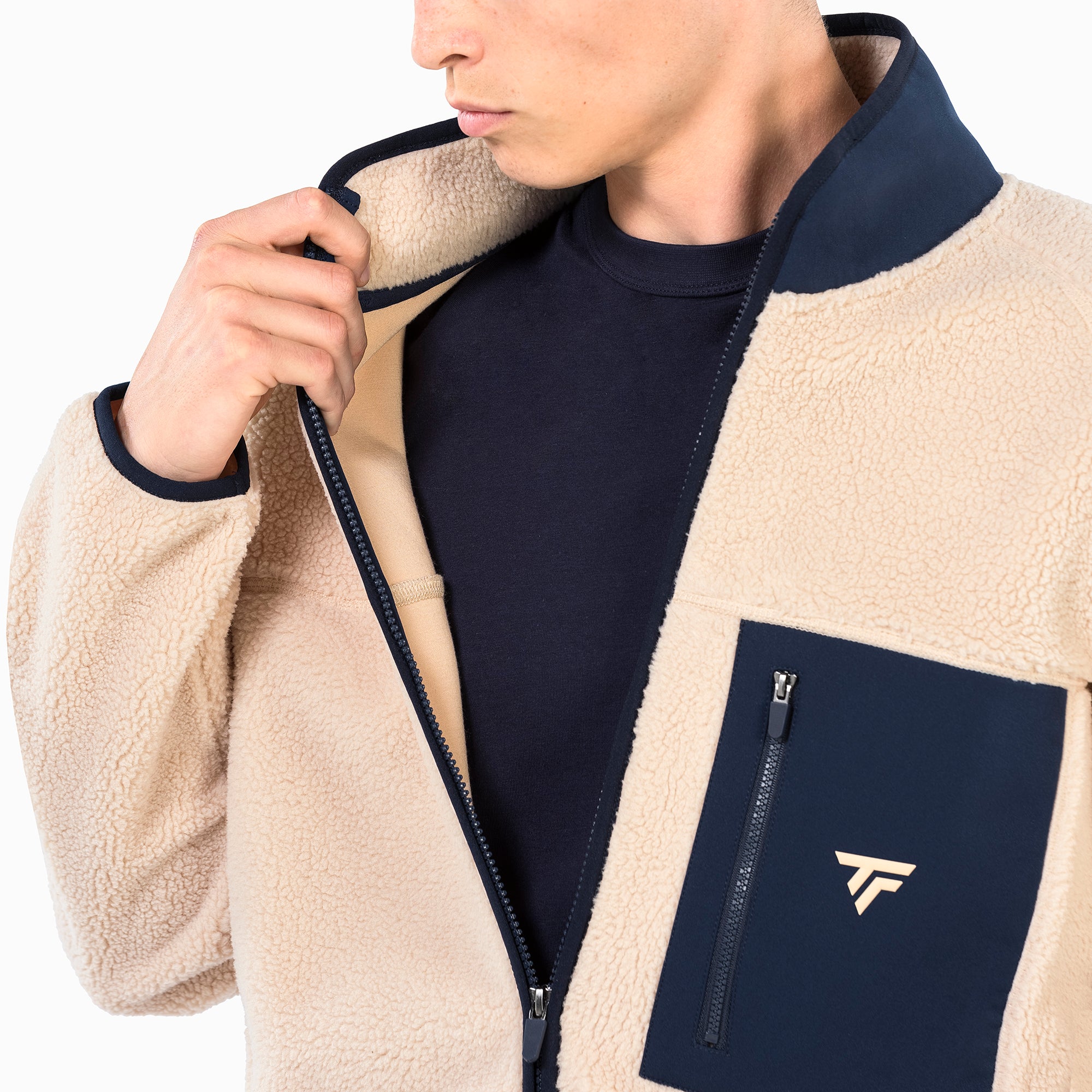 tecnifibre-sherpa-full-zip-jacket-sand-warme-trainingsjacke-aus-der-t-fight-koll image 6