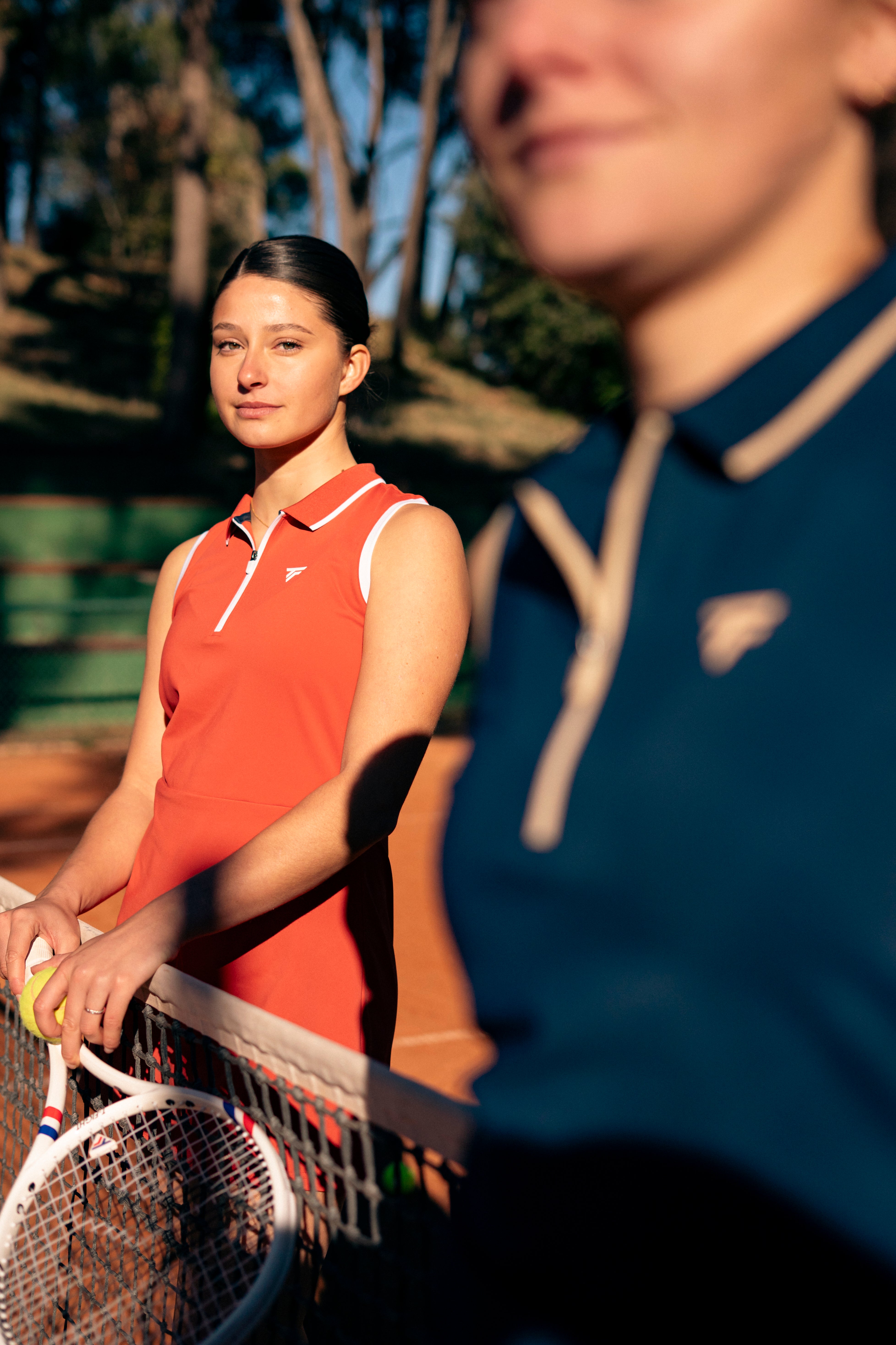 tecnifibre-robe-tech-dress-damen-terracotta-flexibles-tennis-kleid-mit-integrier image 3