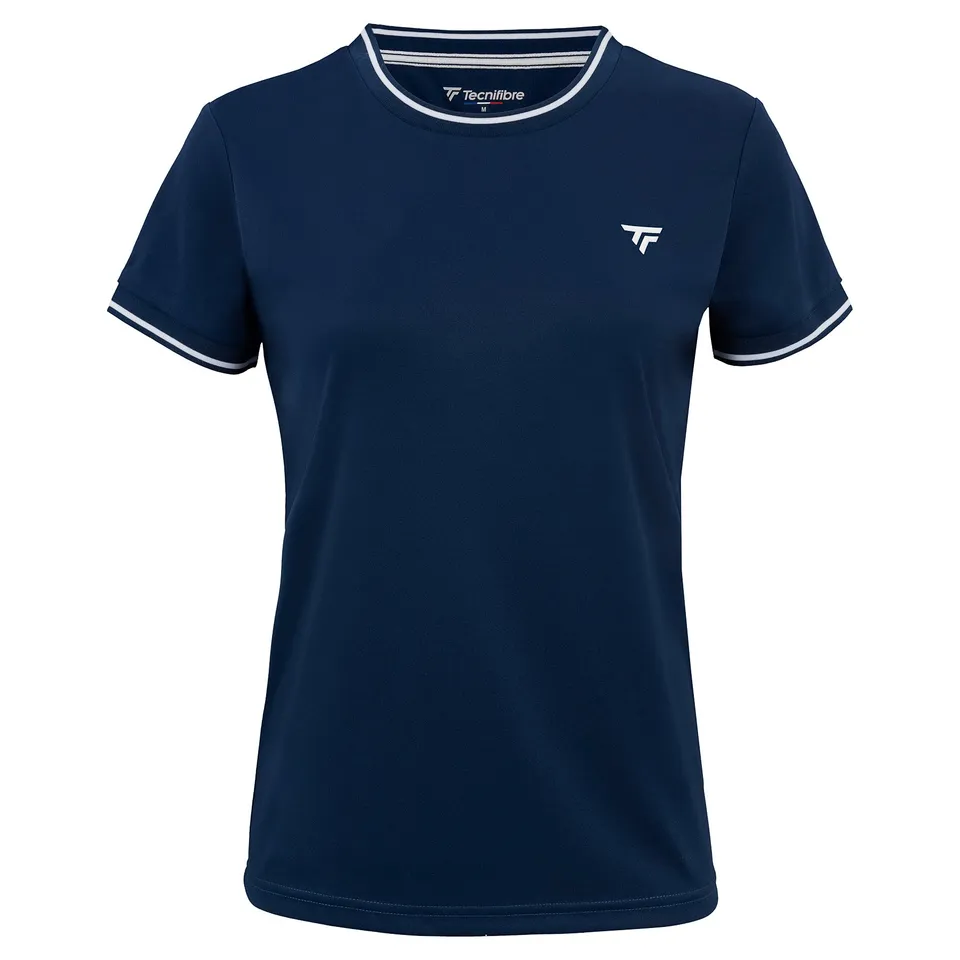 tecnifibre-tech-tee-m-dchen-marine-atmungsaktives-mesh-t-shirt image 1