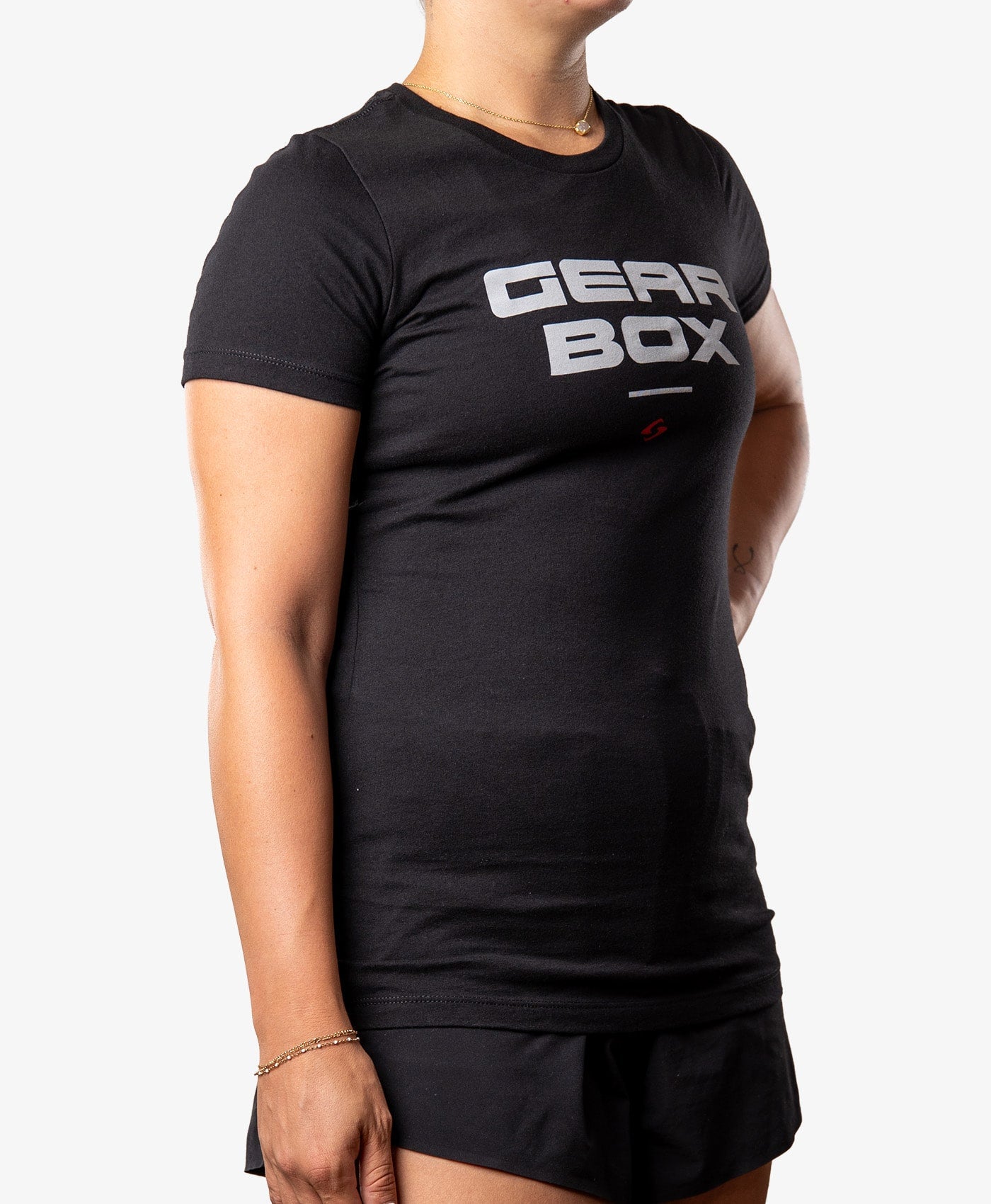 gearbox-block-damen-cotton-tee-baumwoll-t-shirt image 4