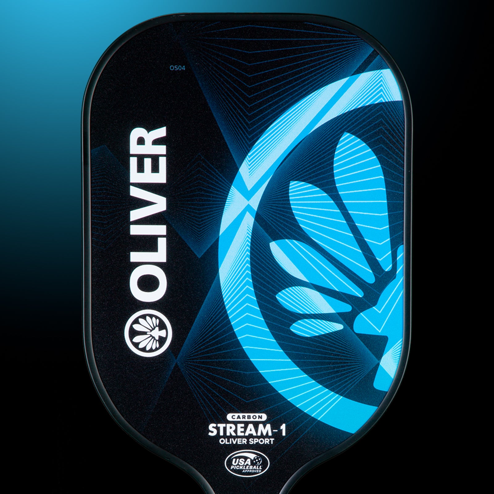 oliver-stream-1-carbon-pickleball-schl-ger-schwarz-blau image 3