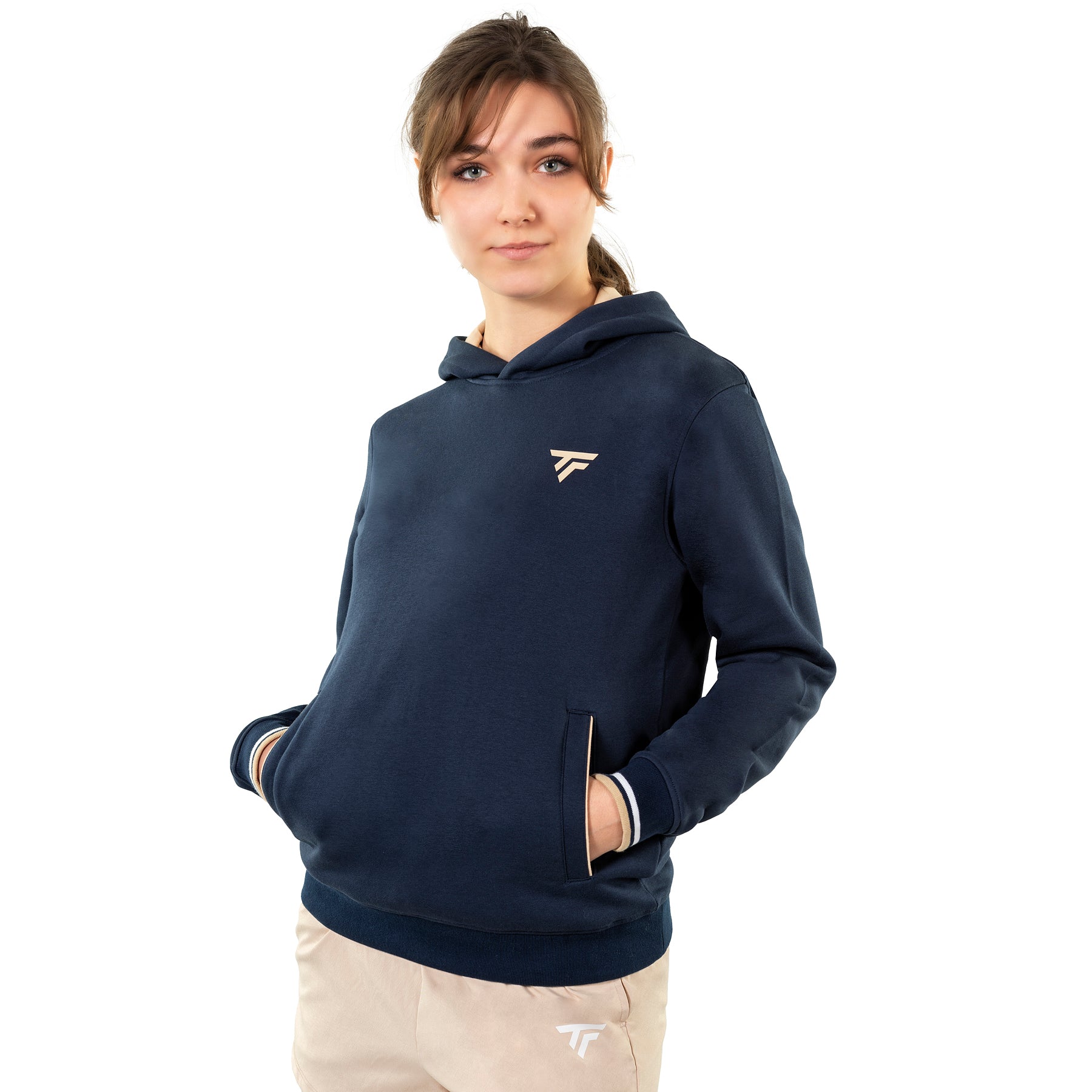tecnifibre-hoodie-herren-marine-sport-chic-molletoniert-t-fight image 2