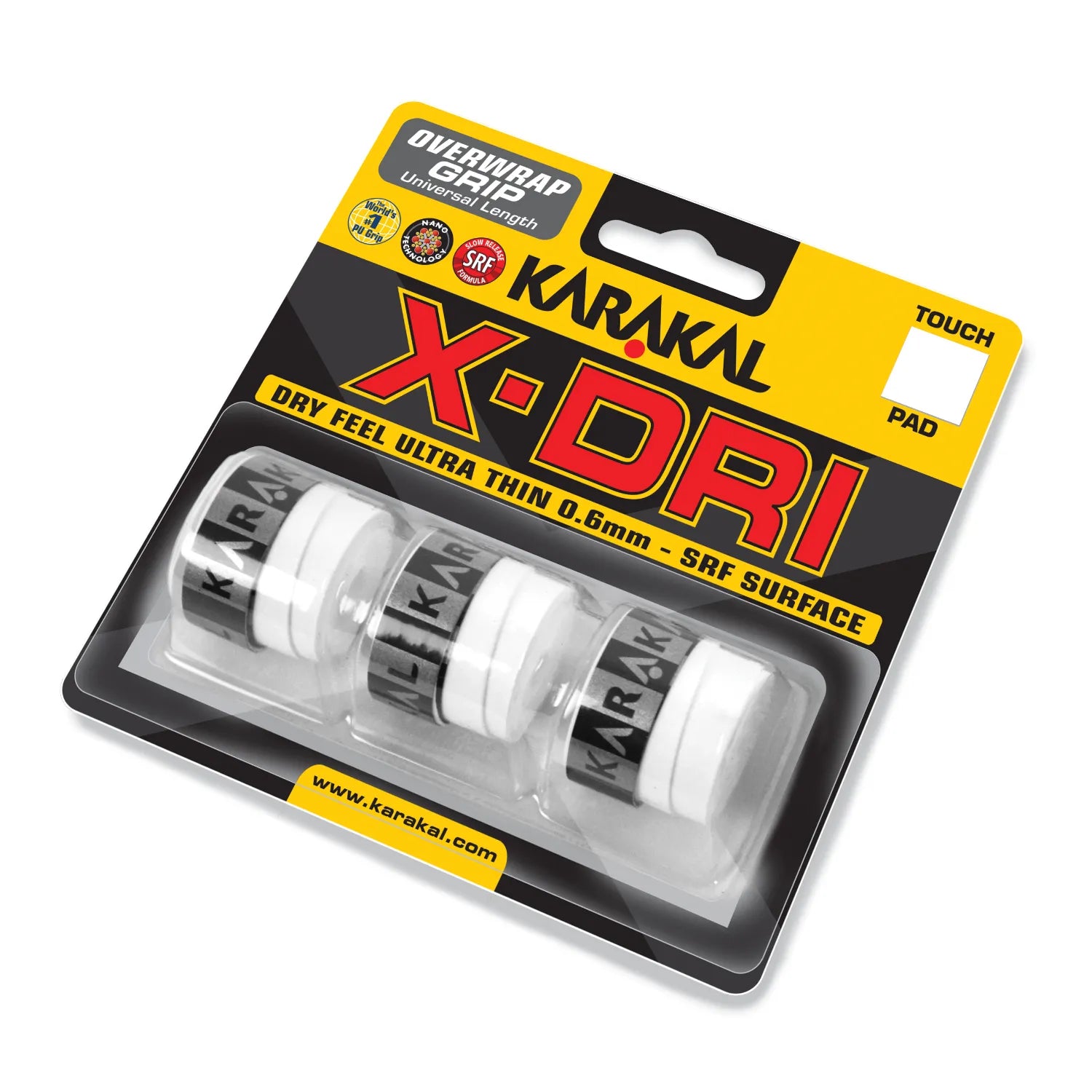 karakal-x-dri-overwrap-griff-0-6-mm-dry-feel-3er-pack image 6
