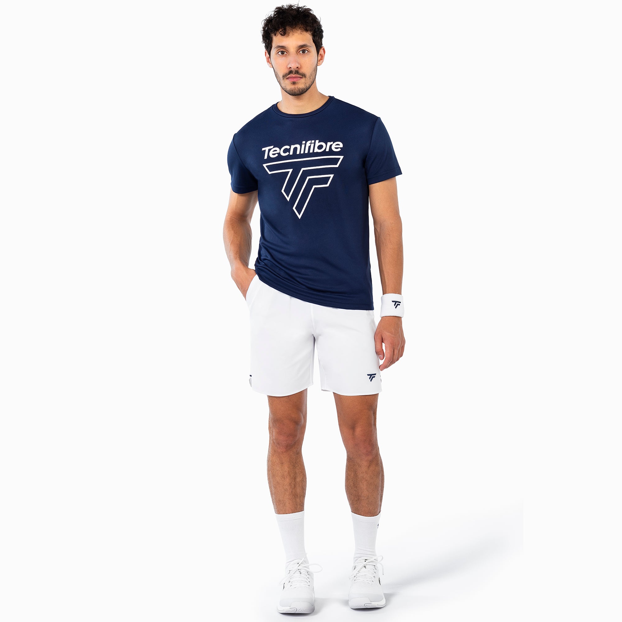tecnifibre-t-shirt-team-corpo-tee-marine-herren-leichtes-tennis-shirt image 2