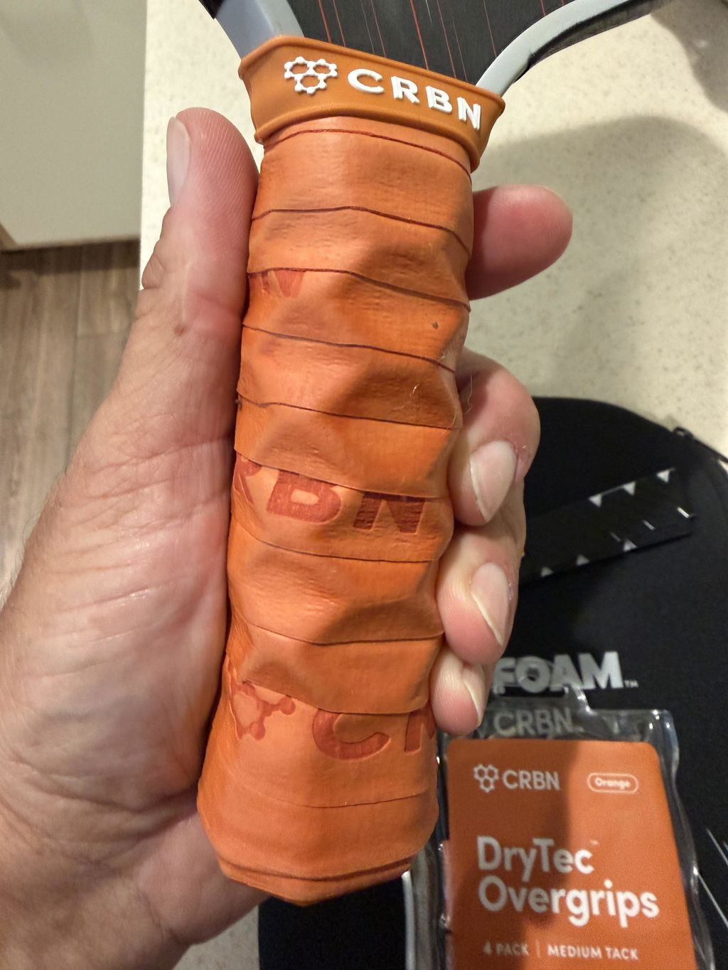 Trockener Grip