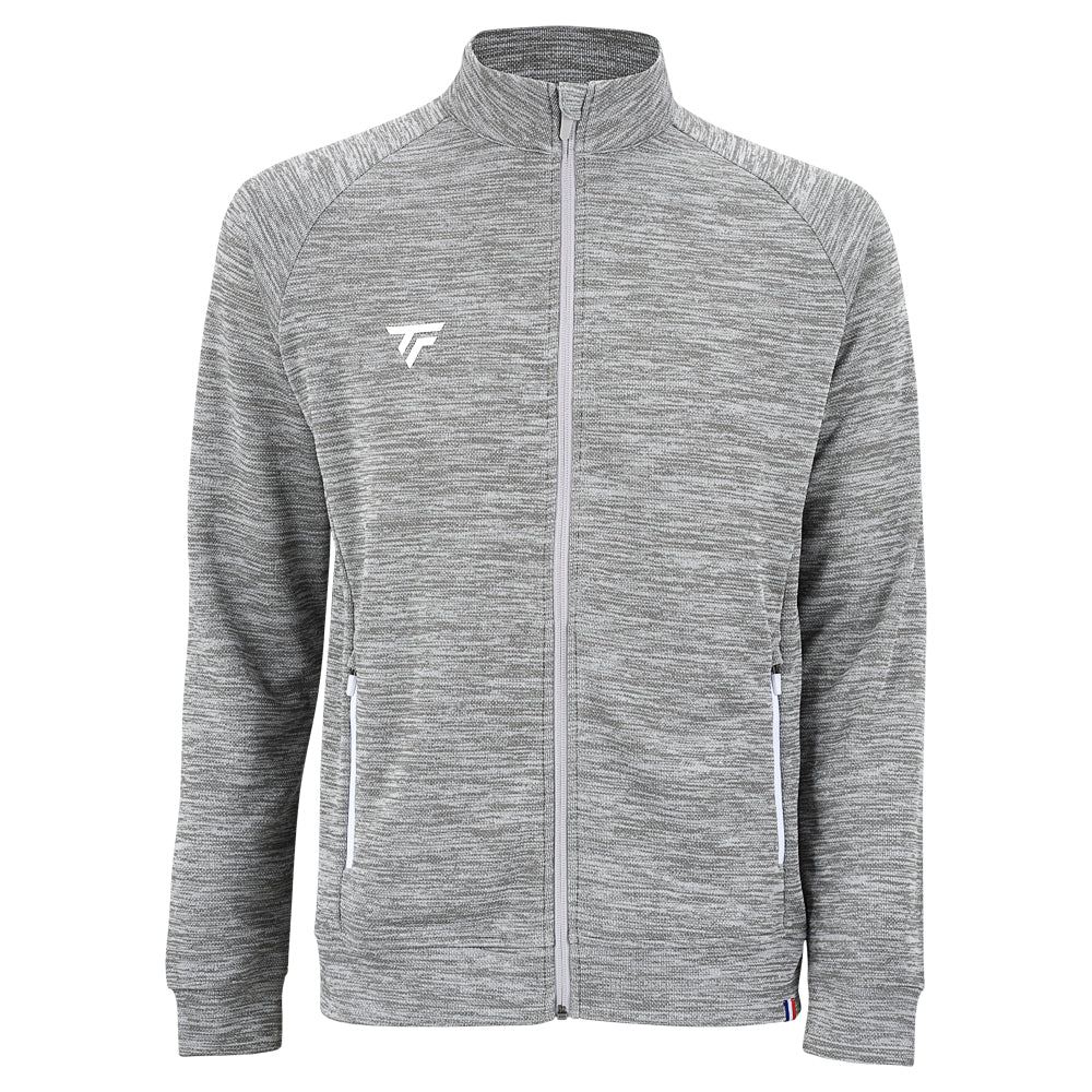 tecnifibre-team-jacket-silver-herren-leichte-trainingsjacke-mit-rei-verschluss image 2