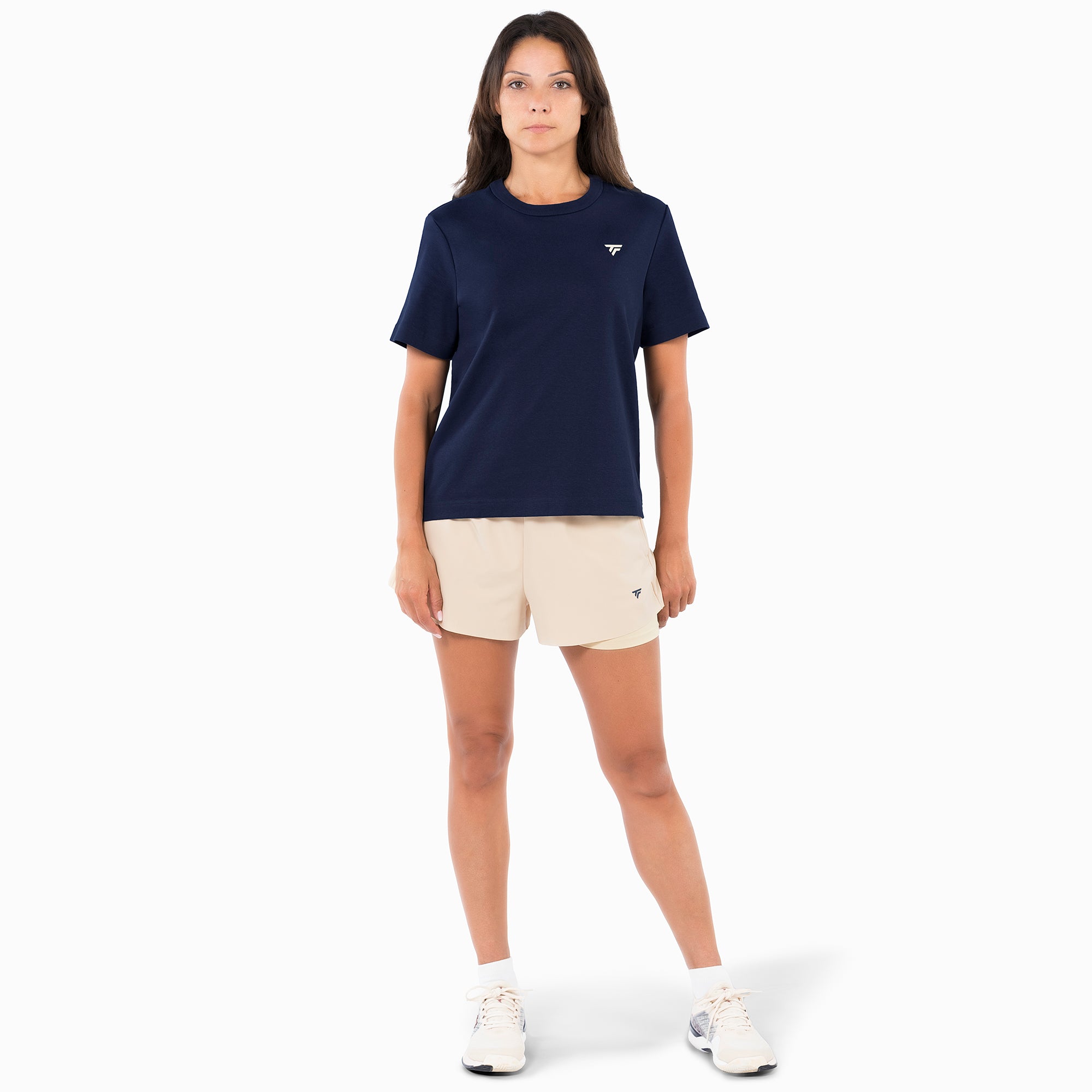 tecnifibre-t-shirt-graphic-tee-femme-marine-damen-tennisshirt-aus-bio-baumwolle image 3