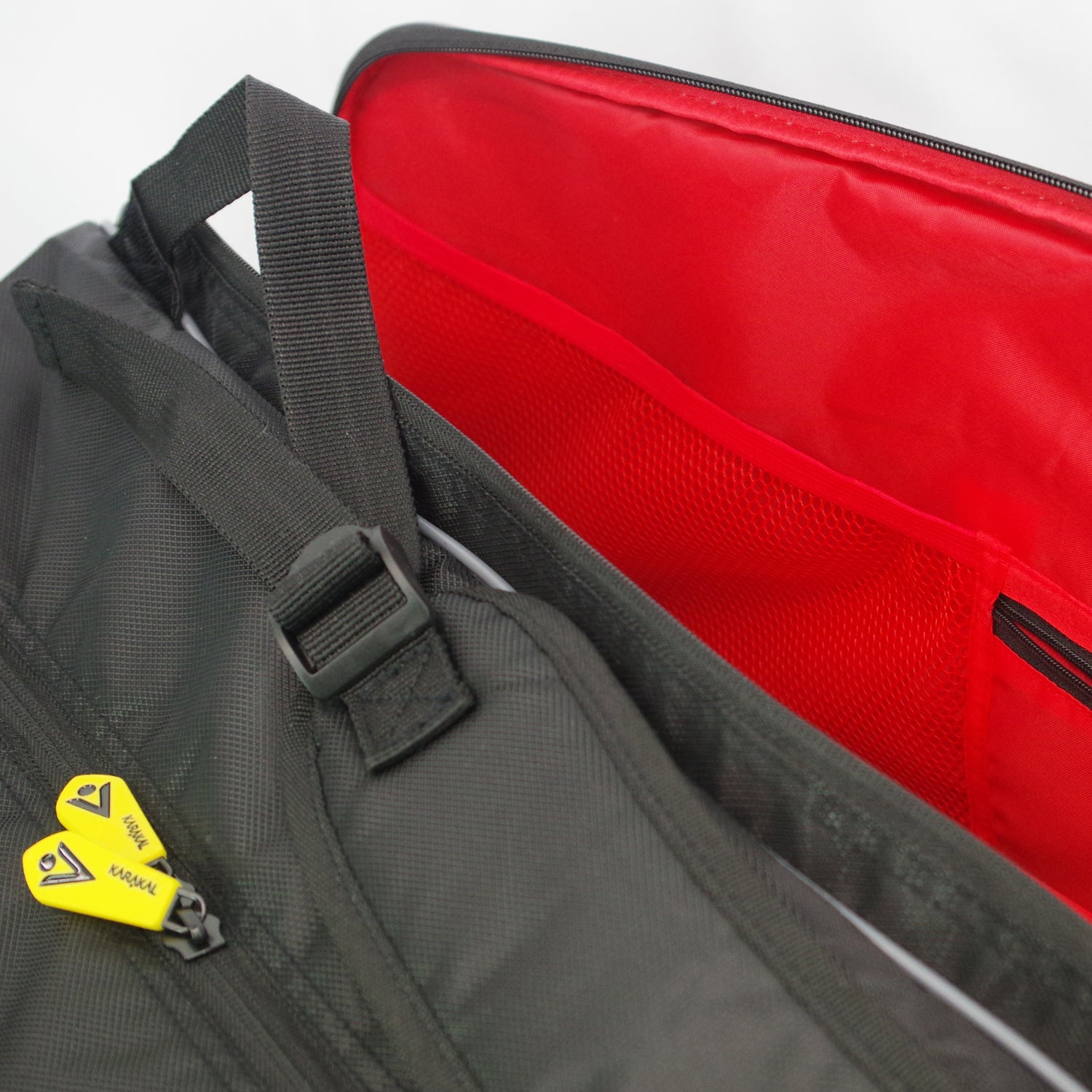 karakal-pro-tour-2-1-elite-racketbag-12-schl-ger-tourbag-mit-gelbem-trim image 7