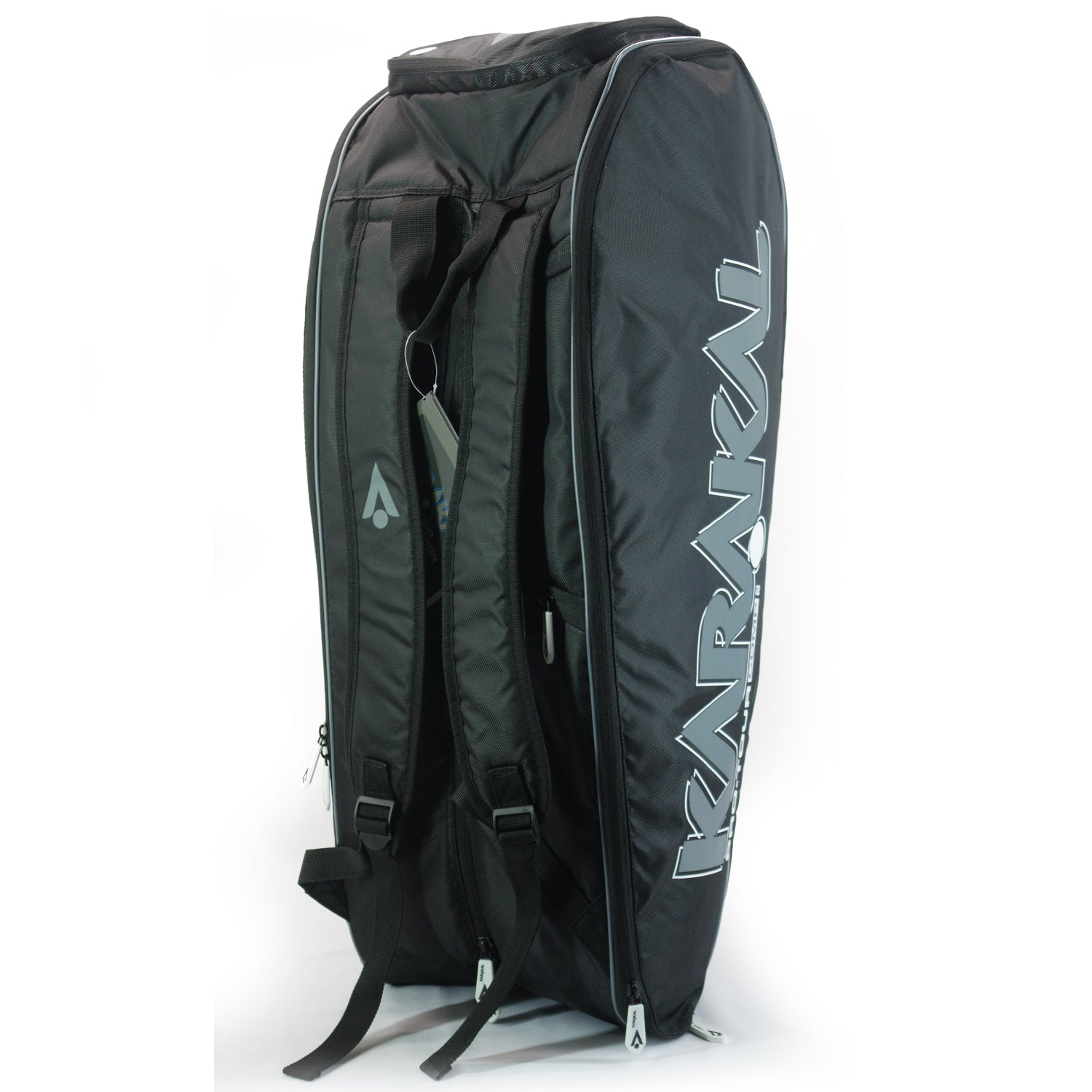 karakal-pro-tour-2-1-comp-racket-bag-9-schl-ger-tasche-mit-wei-em-trimm image 4