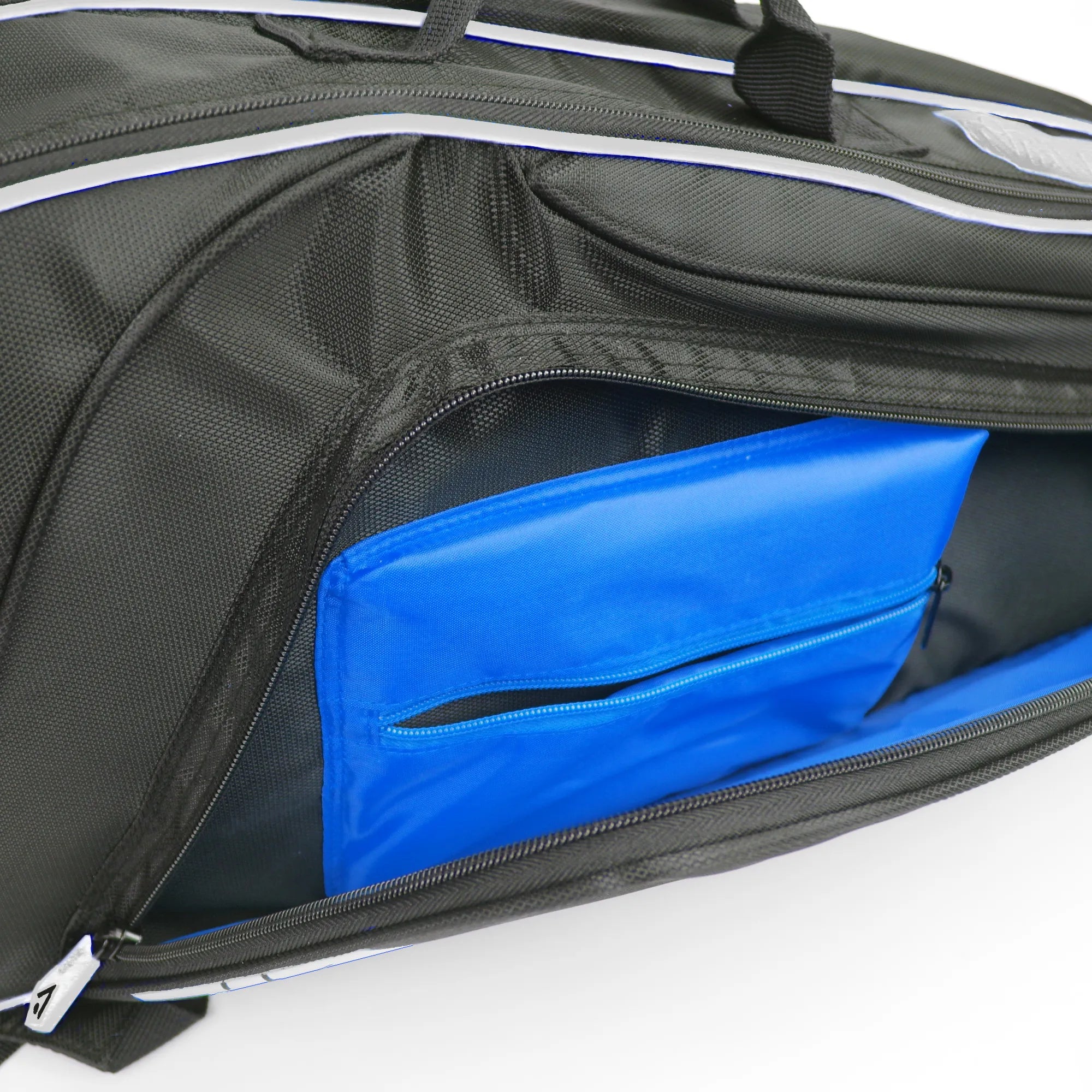 karakal-pro-tour-match-2-2-racket-bag-4-schl-ger-tasche-white-vielseitig-tragbar image 4