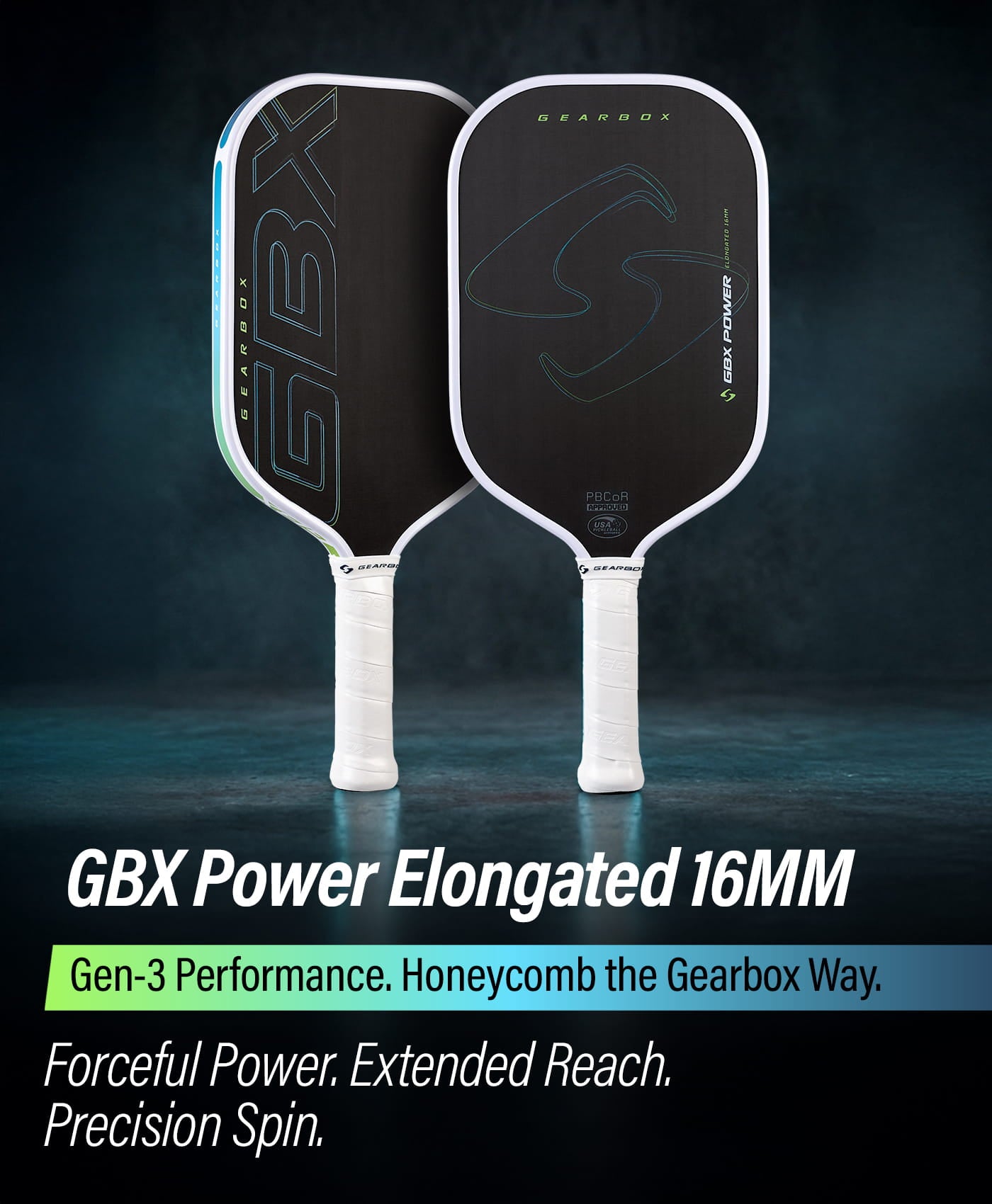 gearbox-gbx-power-elongated-gen-3-honeycomb-pickleball-schl-ger image 5