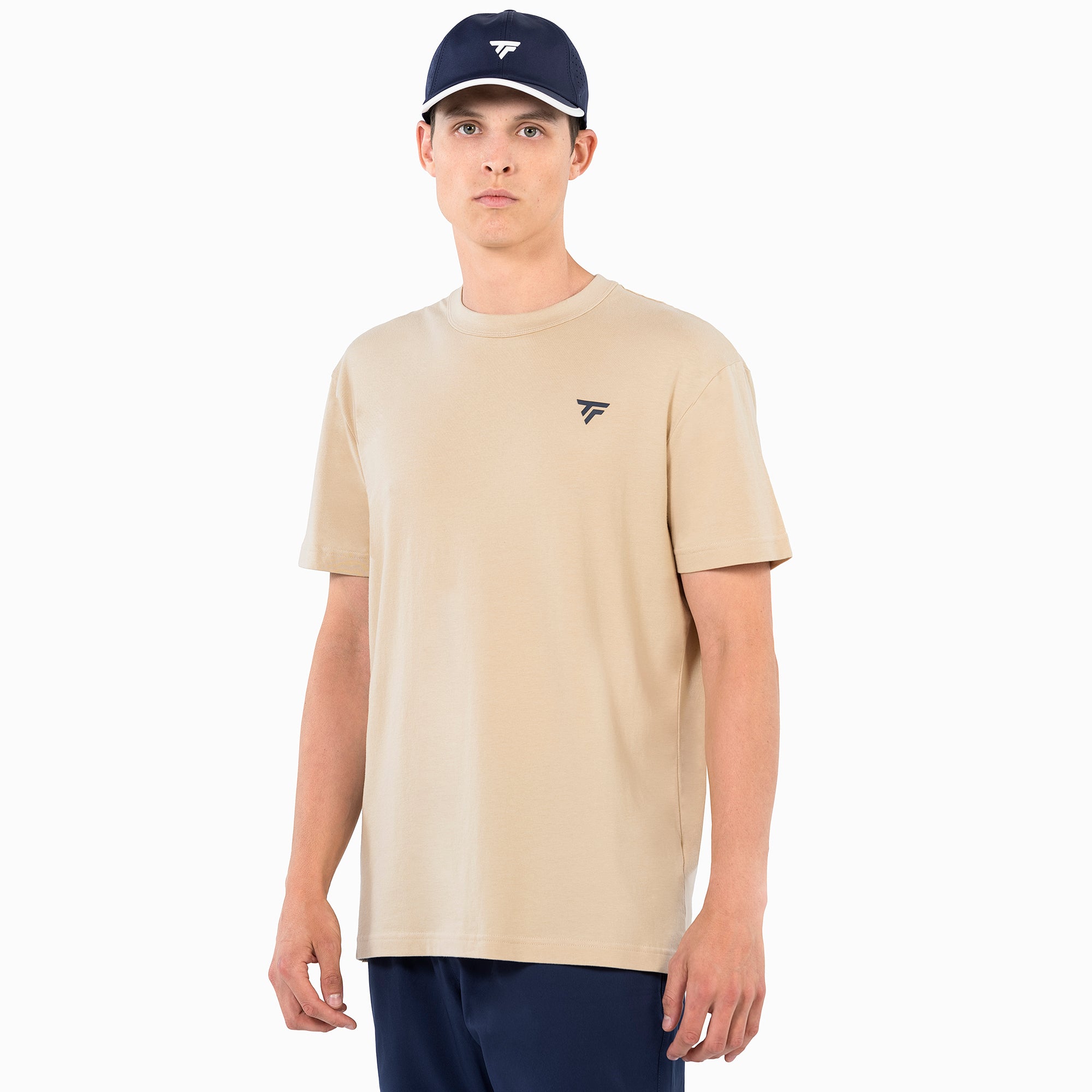 tecnifibre-graphic-tee-herren-sand-t-fight-serie image 1