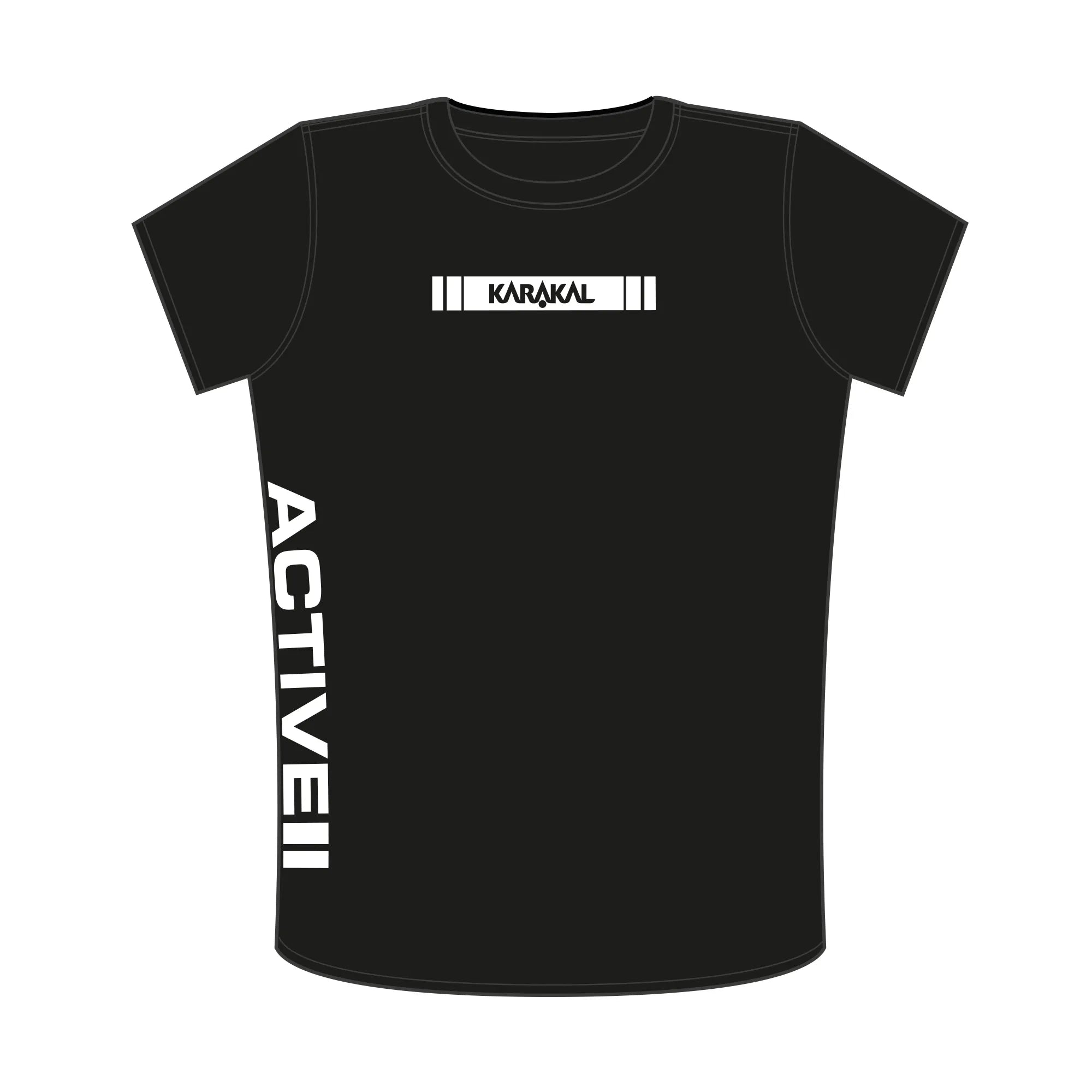 karakal-active-tee-black-2025-26-cool-tec-t-shirt-f-r-team-verein-und-freizeit image 4
