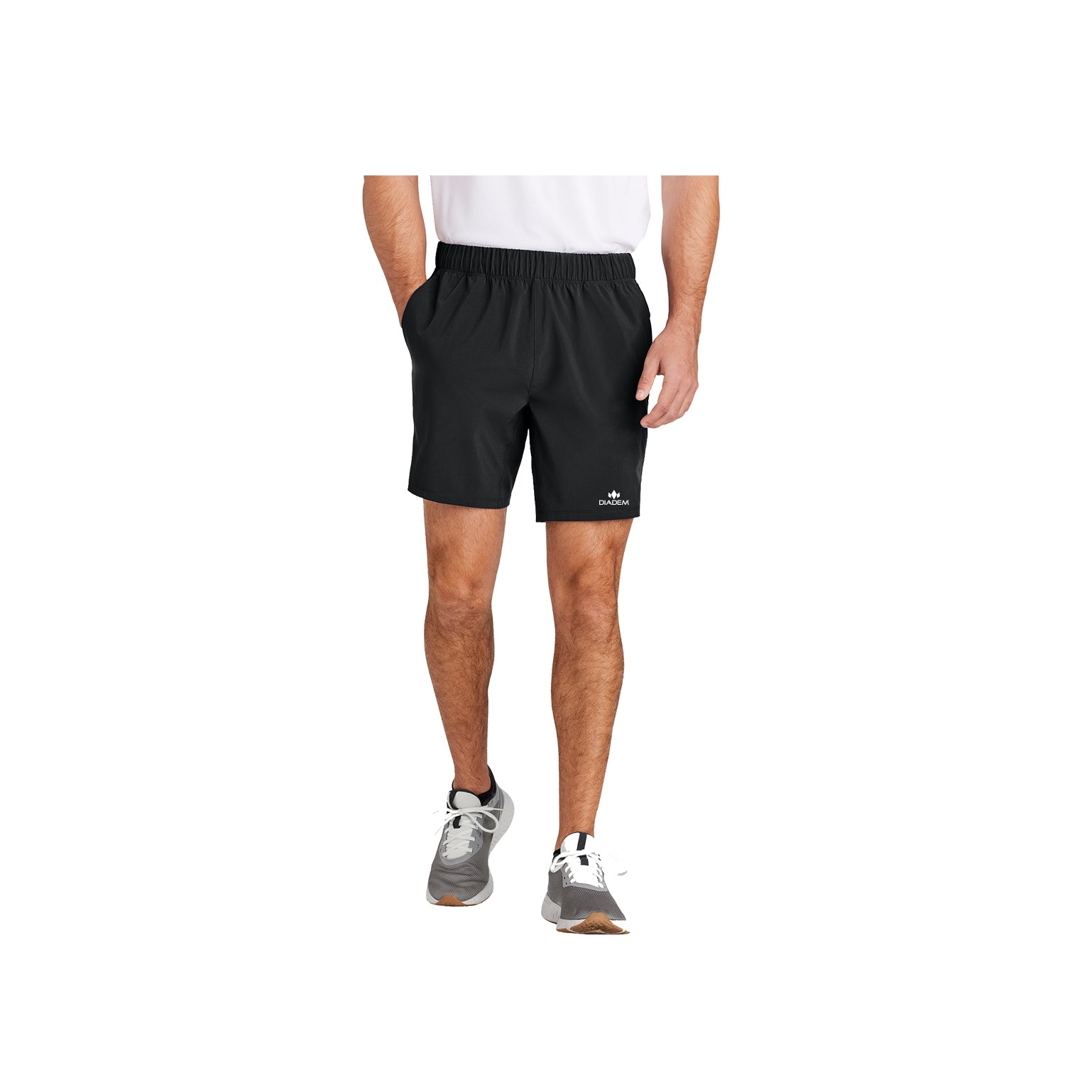 diadem-men-s-repeat-shorts-7-zoll-schwarz image 1