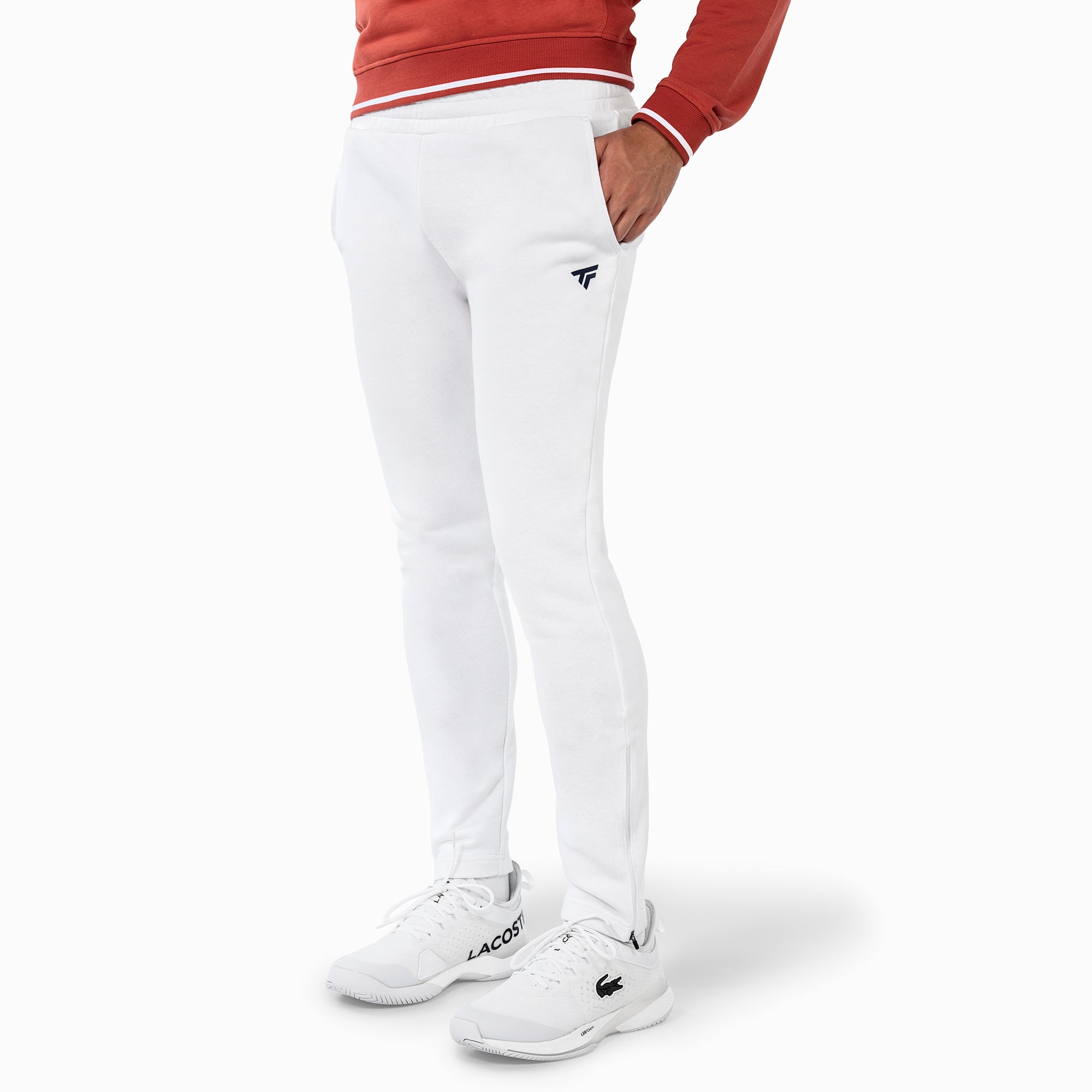 tecnifibre-terry-pants-white-herren-warme-bequeme-jogginghose-mit-2-taschen image 2
