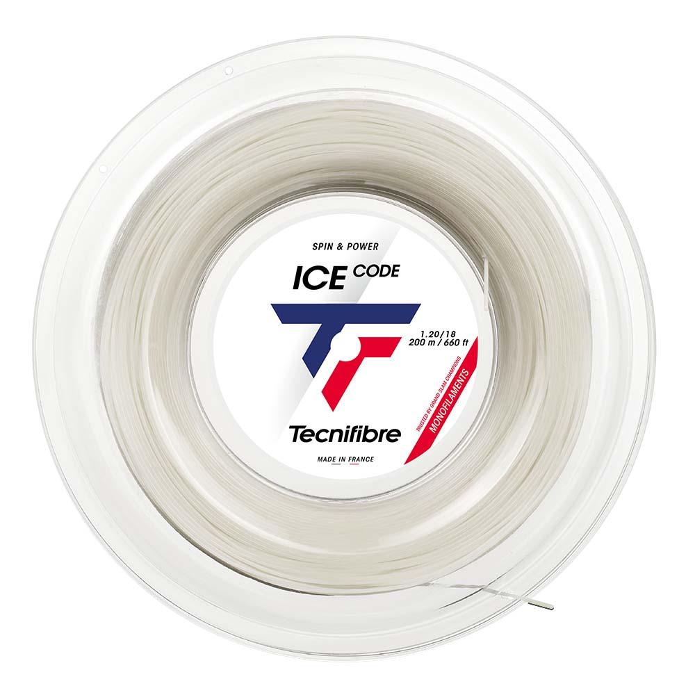 tecnifibre-bobine-ice-code-blanc-200m-tennissaite-mit-hcd-f-r-mehr-power image 1