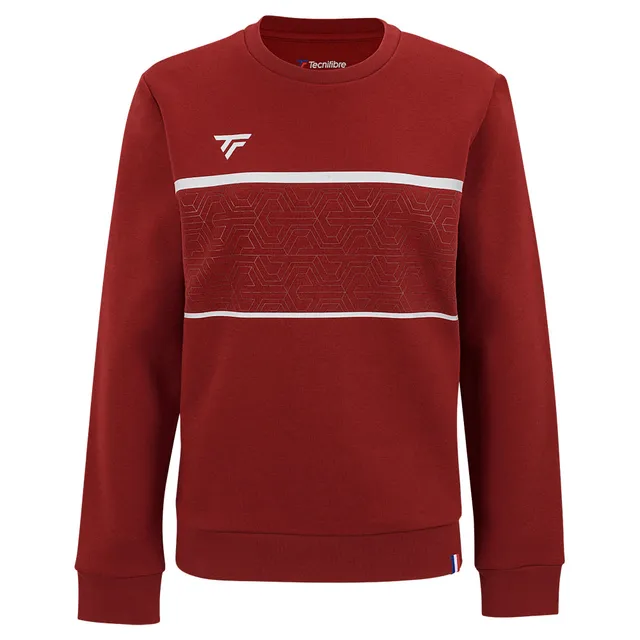 tecnifibre-team-sweat-cardinal-damen-bequemer-sweater-aus-baumwoll-polyester image 1