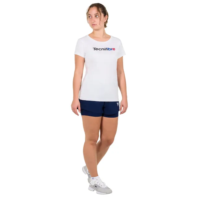 tecnifibre-club-tee-22-femme-damen-t-shirt-straight-fit-tricolore-detail-freizei image 1