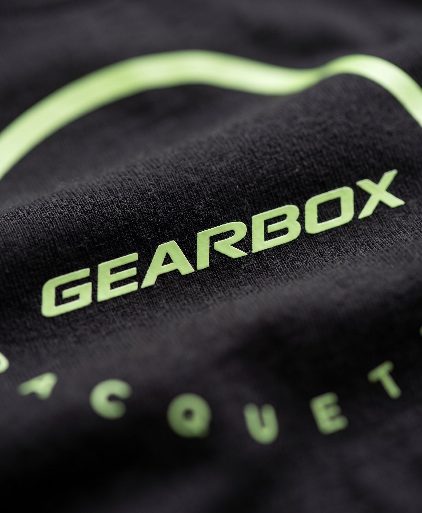 gearbox-dome-herren-cotton-tee-schwarz-racquetball-t-shirt image 3