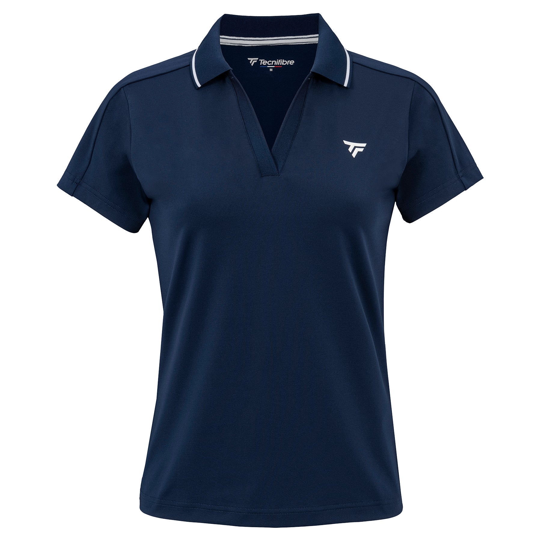 tecnifibre-tech-polo-marine-m-dchen-leichtes-schnelltrocknendes-poloshirt image 3