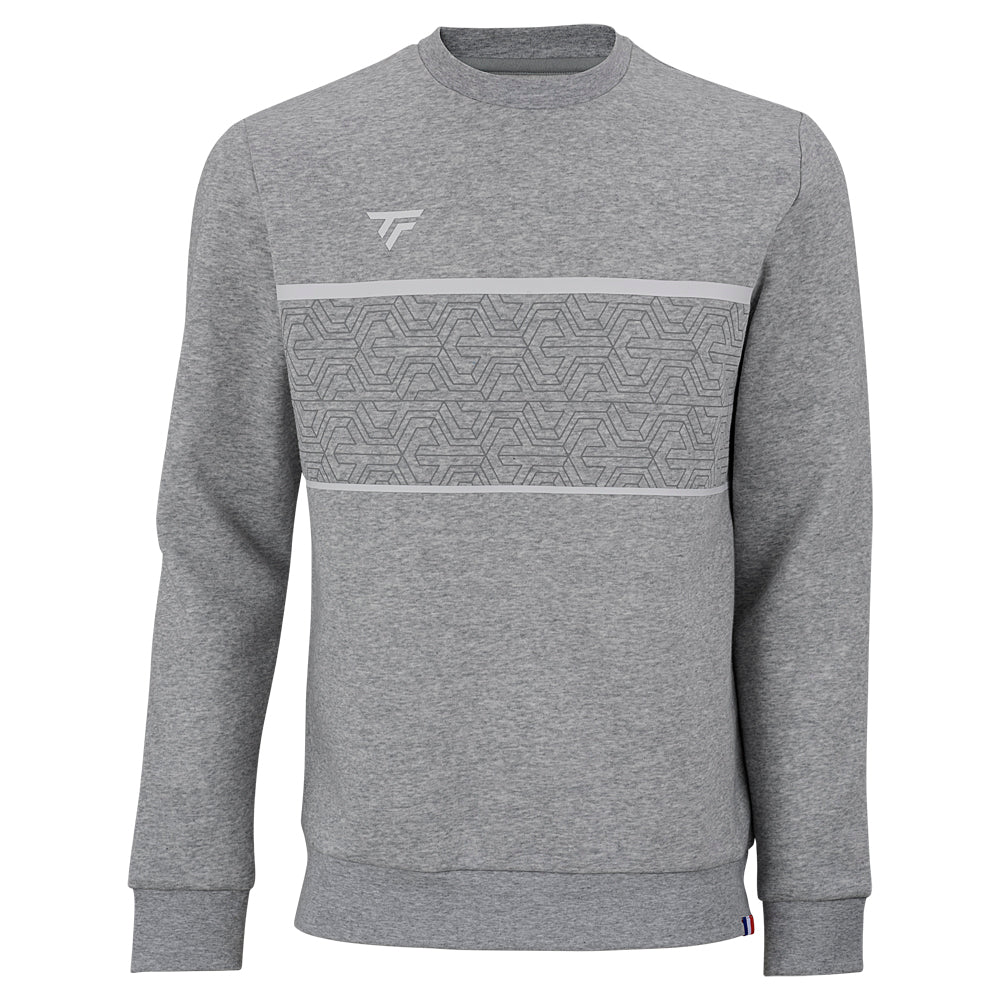 tecnifibre-team-sweater-silver-herren-klassischer-tennispullover image 2