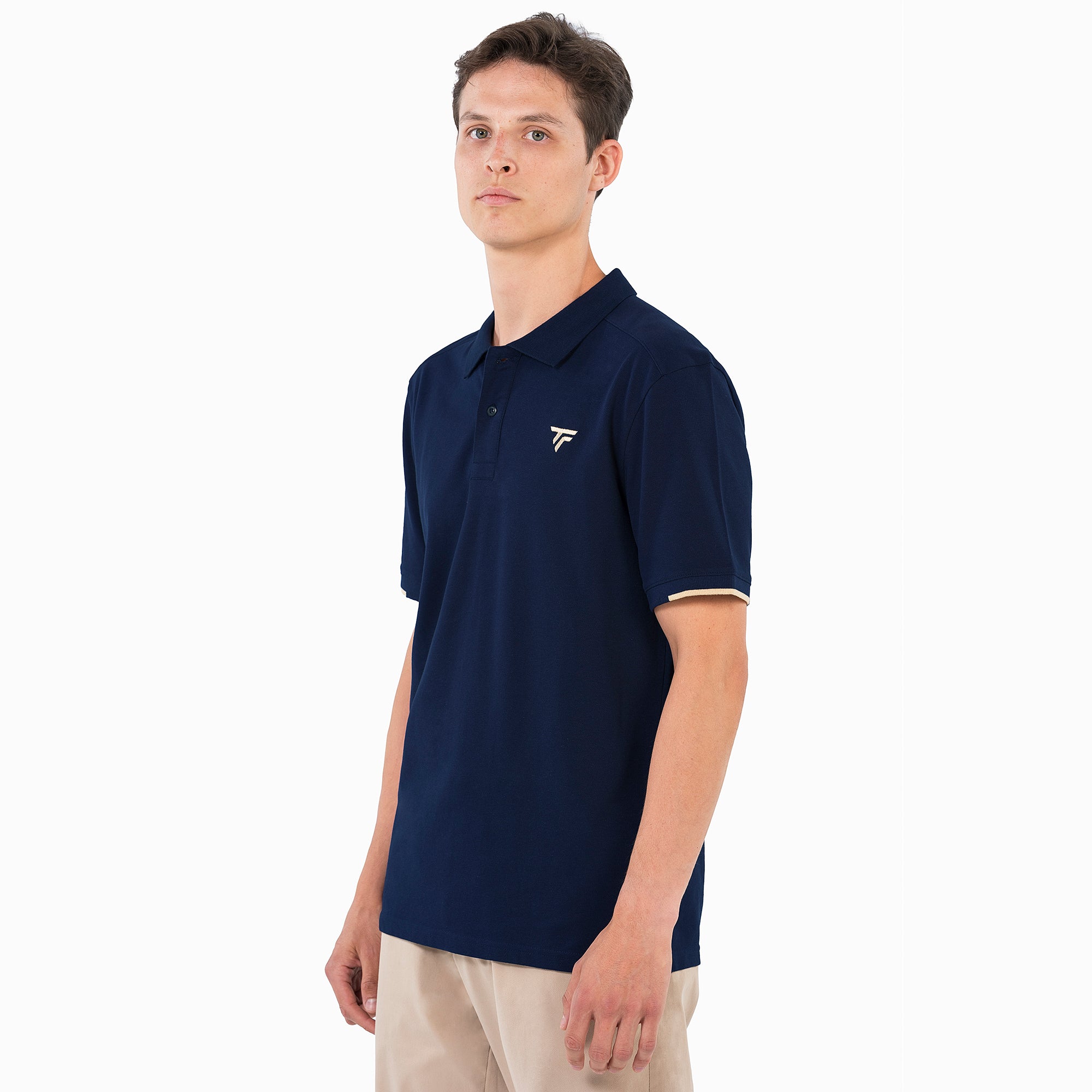 tecnifibre-t-fight-polo-piqu-herren-navy-elegant-premium-und-leicht image 1
