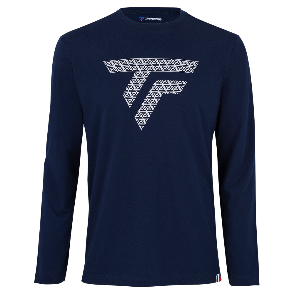 tecnifibre-training-tee-long-sleeves-herren-langarm-t-shirt-aus-baumwoll-polyest image 2