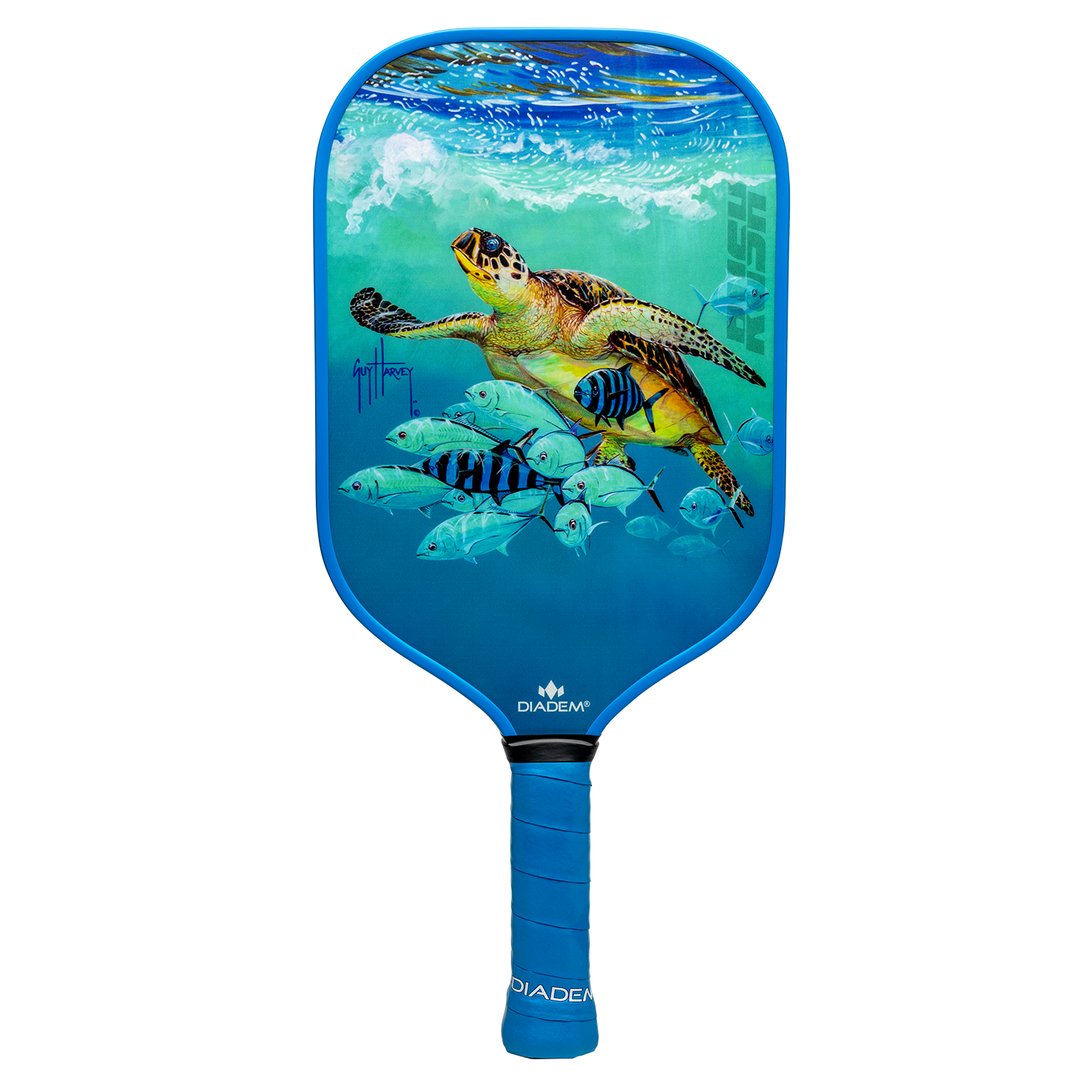 diadem-guy-harvey-limited-edition-pickleball-paddle-rush-marlin-turtle-mahi image 3