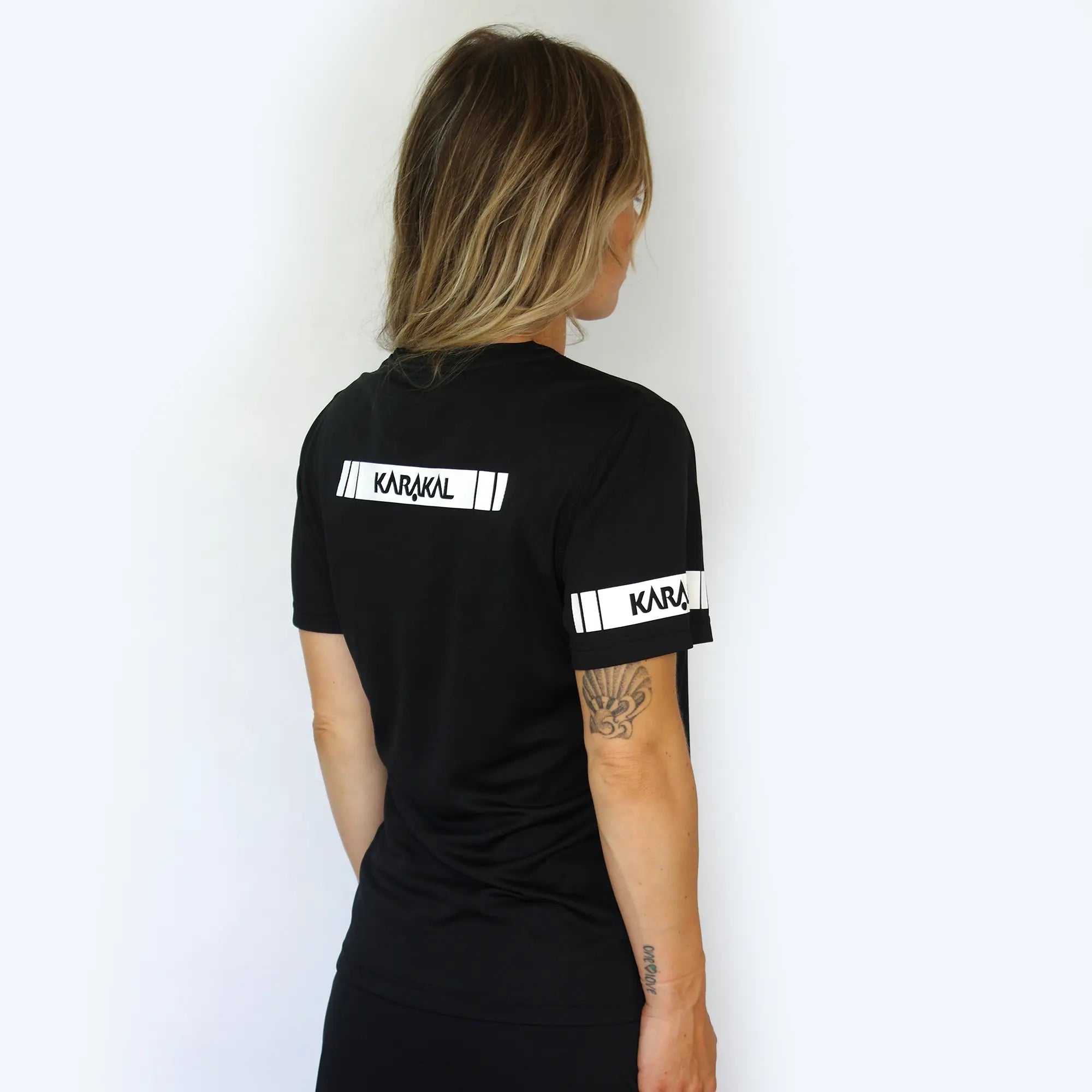 karakal-pro-tour-ladies-tee-black-2025-26 image 3
