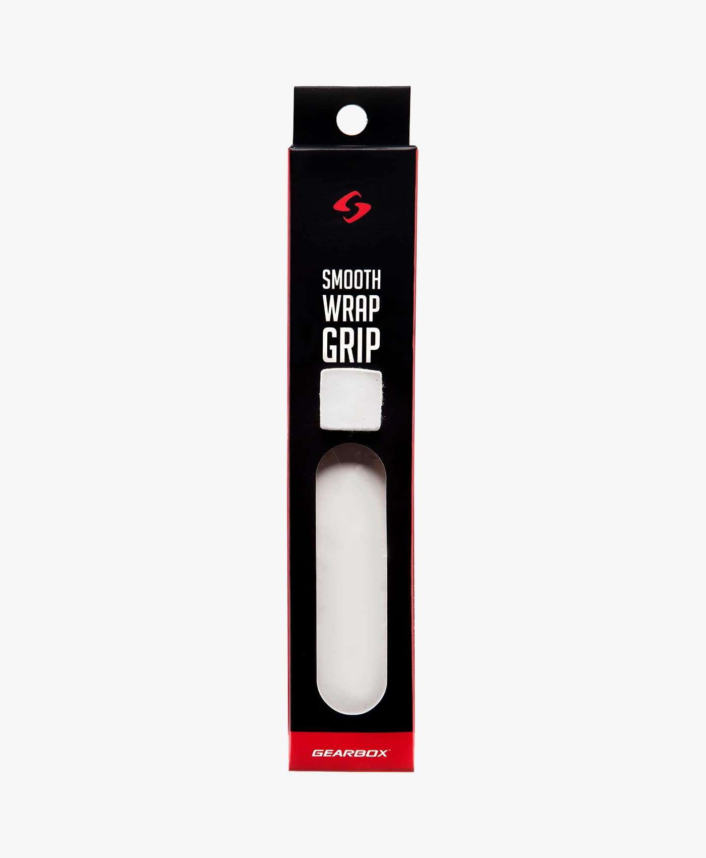gearbox-smooth-wrap-basisgriffband-white-racket-grip image 1