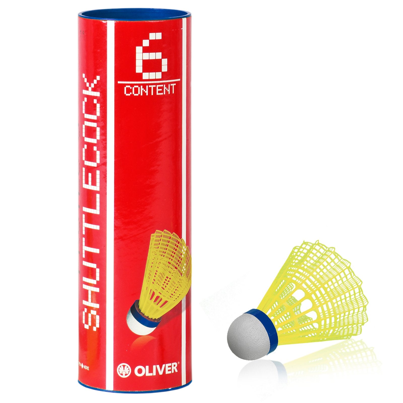 oliver-pro-tec-5-badmintonb-lle-6er-pack-nylon-gelb-blau-speed-middle-20 image 2