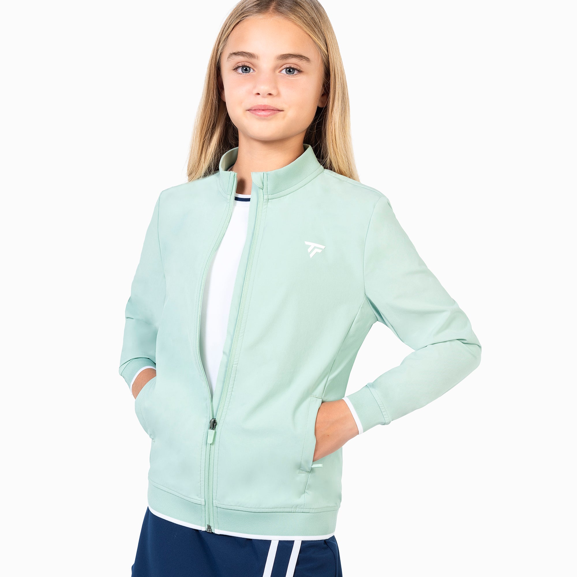 tecnifibre-light-jacket-sage-m-dchen-leichte-dehnbare-premium-trainingsjacke image 1