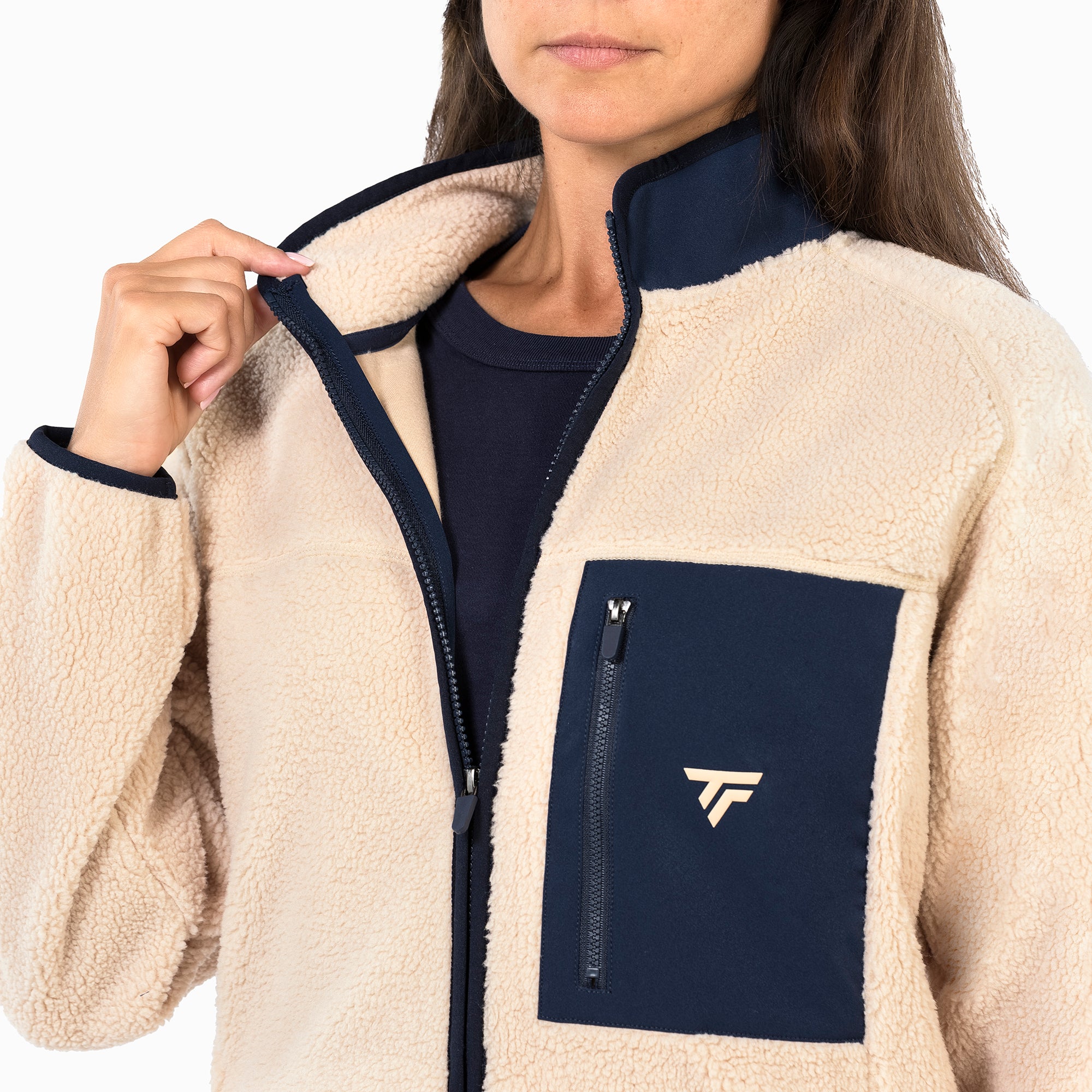 tecnifibre-sherpa-full-zip-jacket-sand-herren-tennisfleecejacke-mit-durchgehende image 4