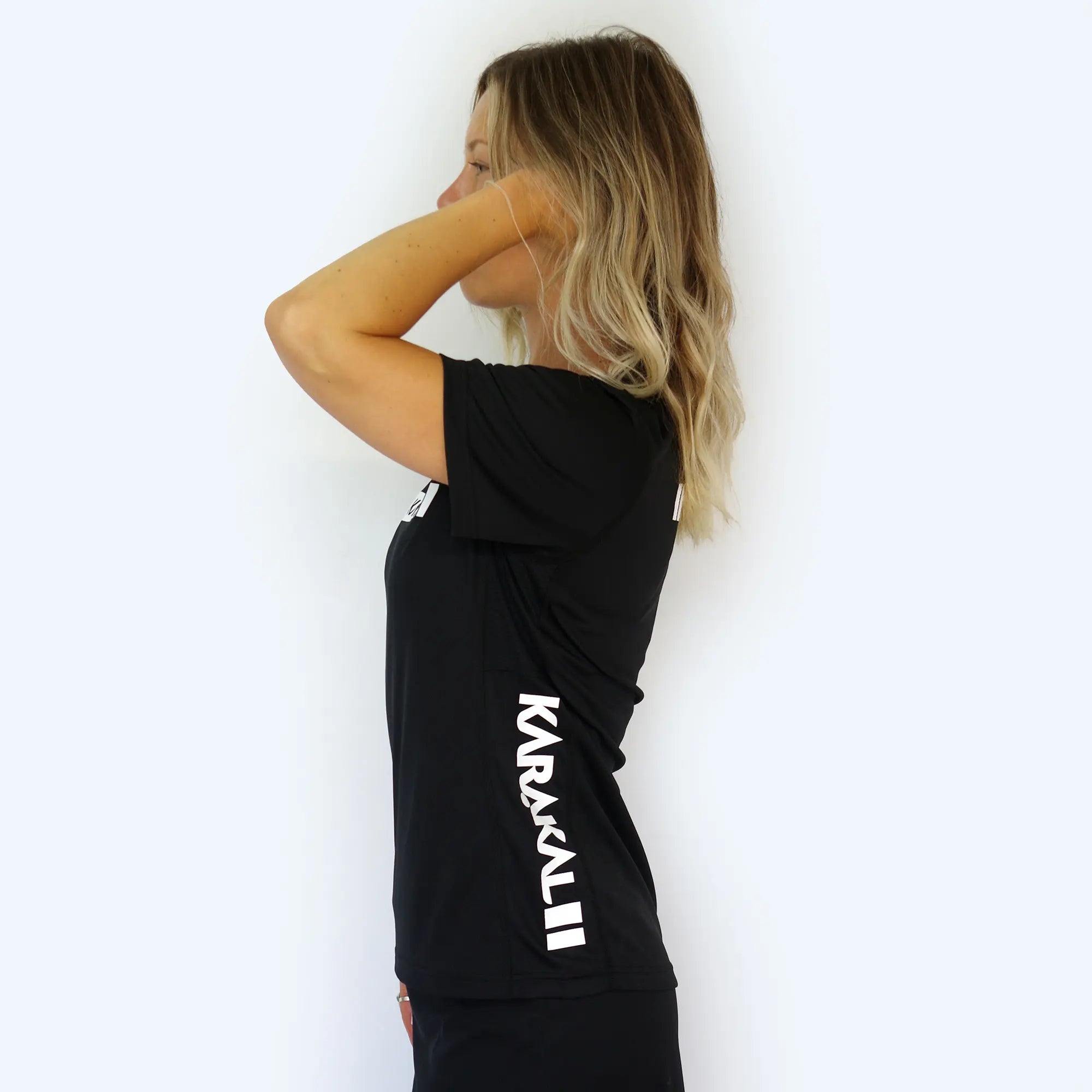 karakal-pro-tour-ladies-tee-black-2025-26 image 2