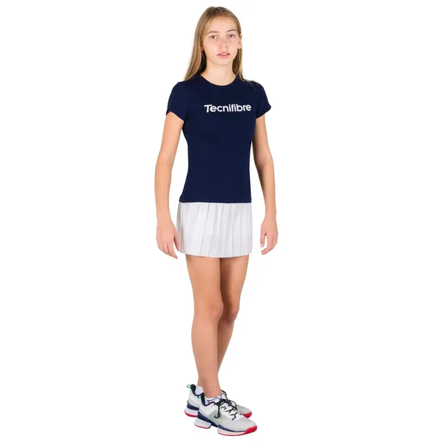 tecnifibre-skort-team-white-m-dchen-tennisrock-mit-integriertem-shorty image 1