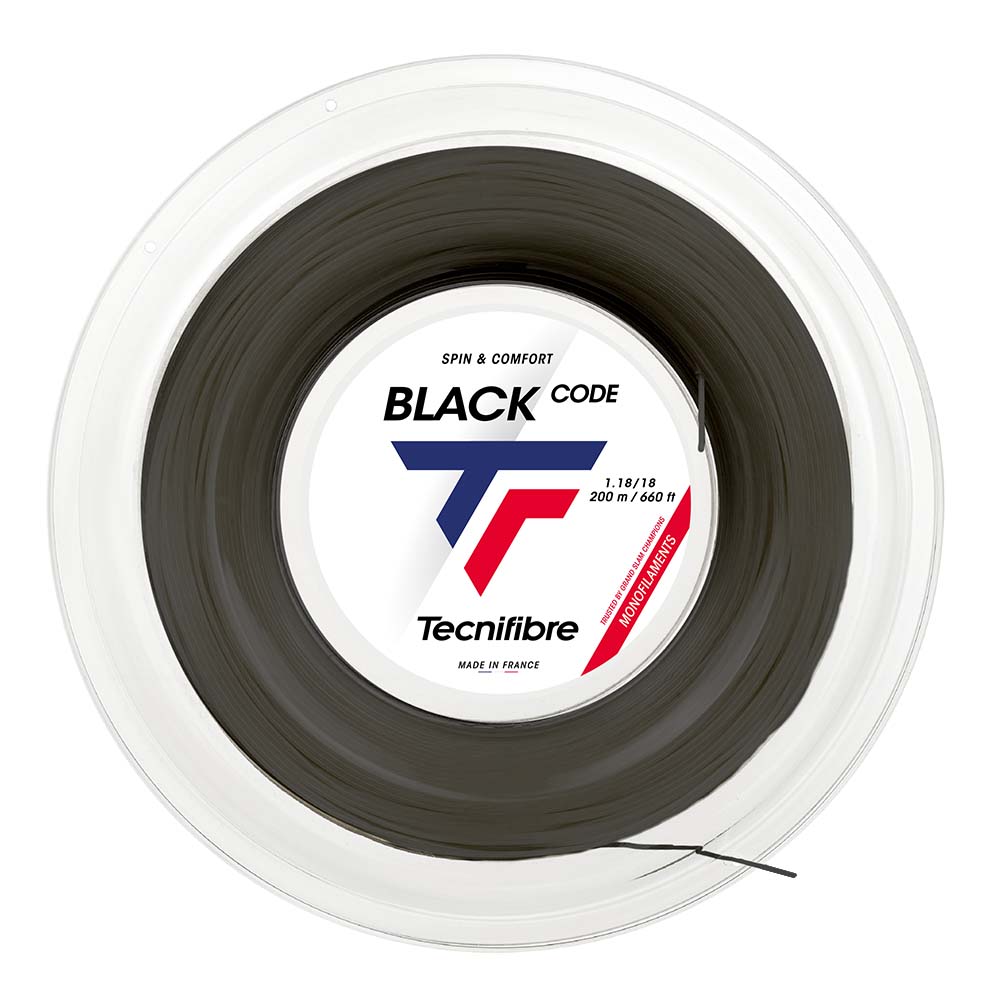 tecnifibre-black-code-noir-tennissaiten-rolle-200-m-co-polyester-1-24-mm-1-28-mm image 1
