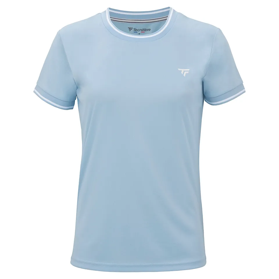 tecnifibre-t-shirt-tech-tee-glacier-fille-m-dchen-tennis-shirt-mit-atmungsaktive image 1
