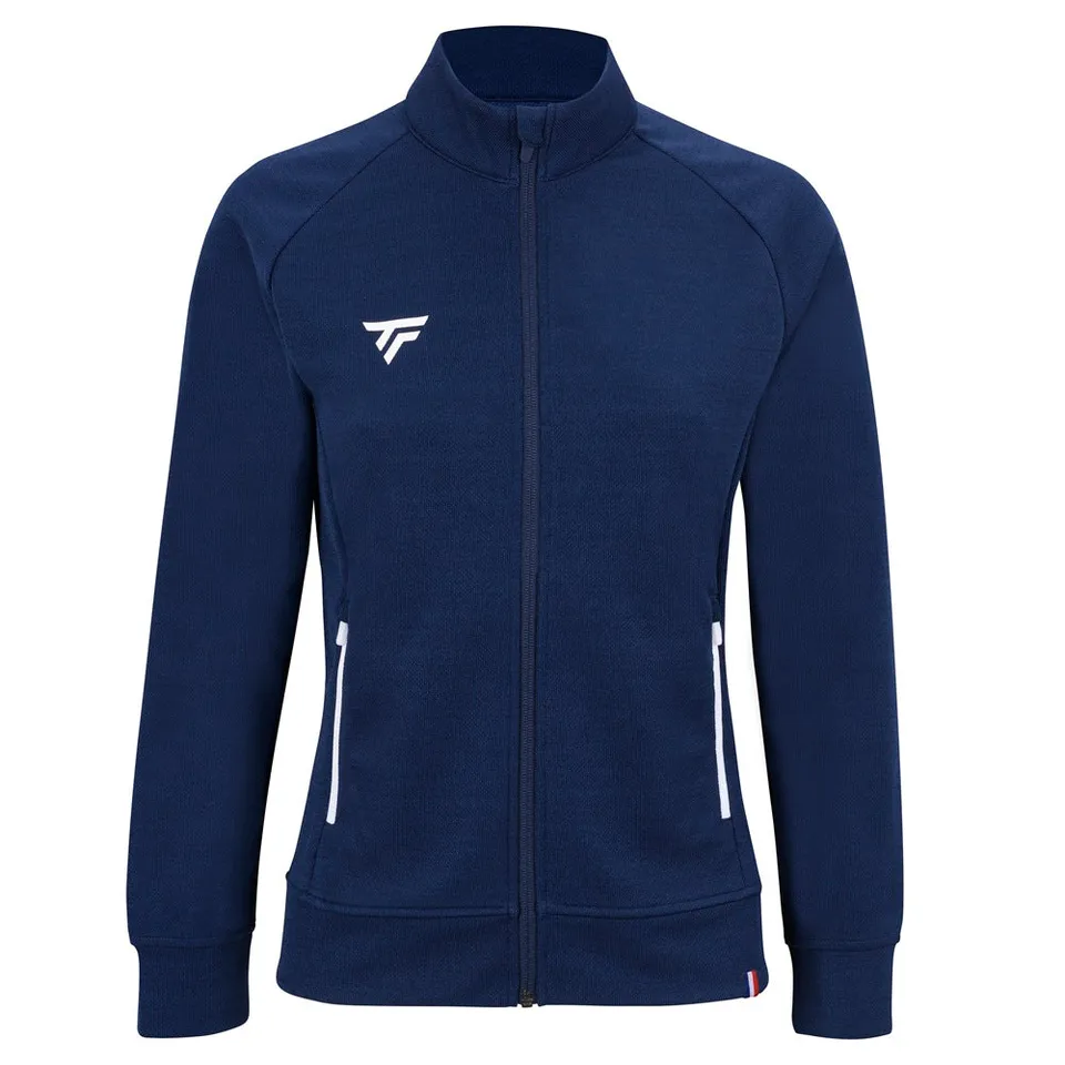 tecnifibre-team-jacket-marine-femme-damen-tennisjacke-mit-zip image 1