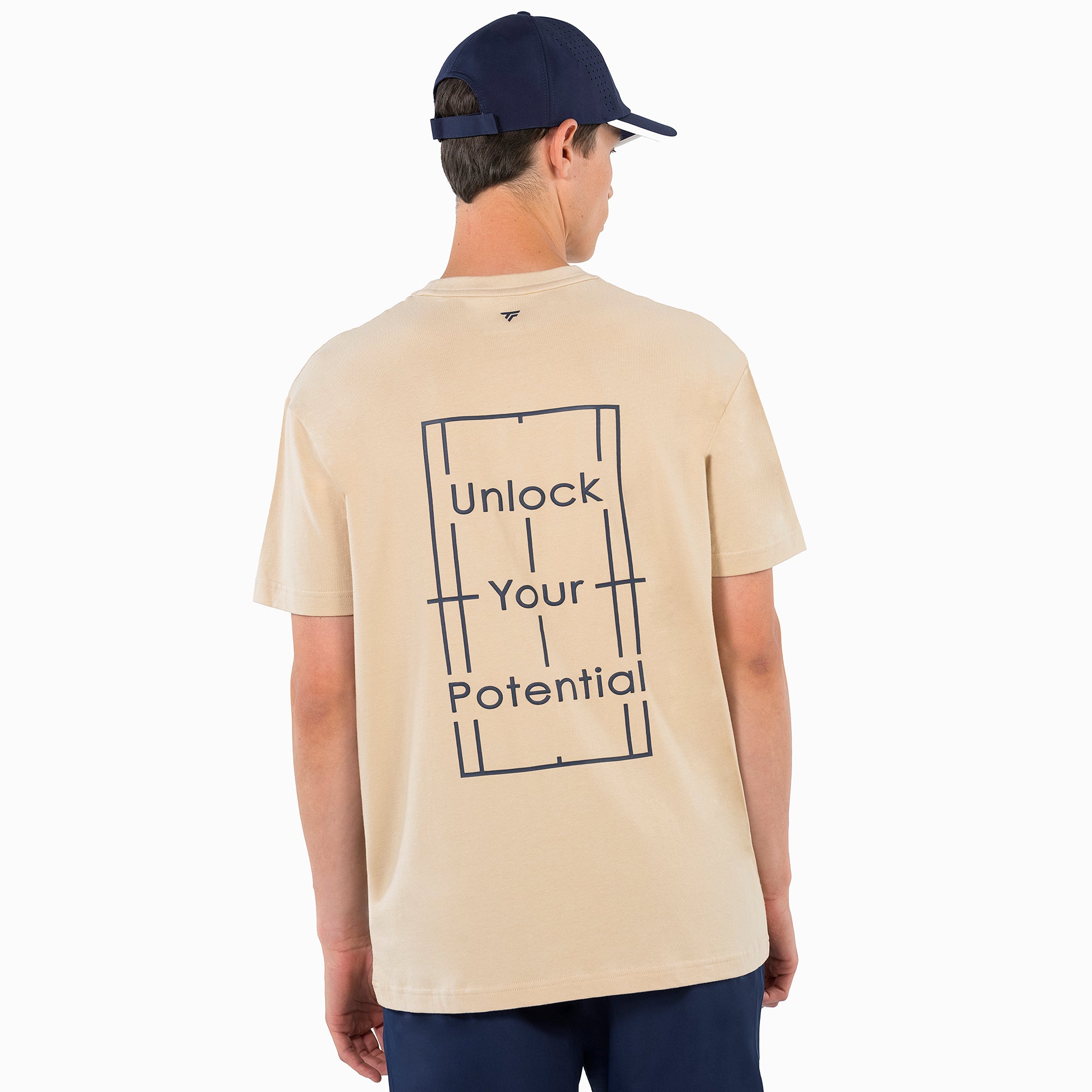 tecnifibre-graphic-tee-herren-sand-t-fight-serie image 5