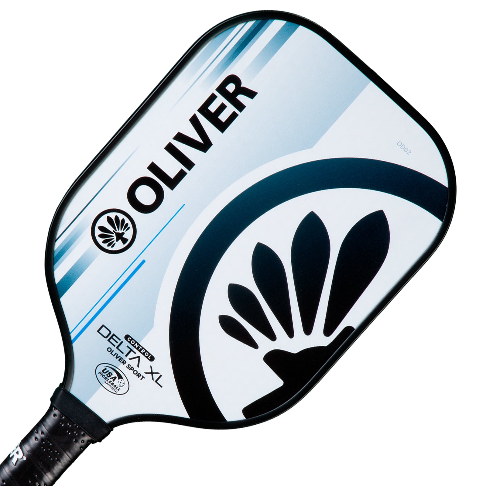 oliver-delta-xl-control-pickleball-schl-ger-wei-grau-16-mm-fiberglas image 6