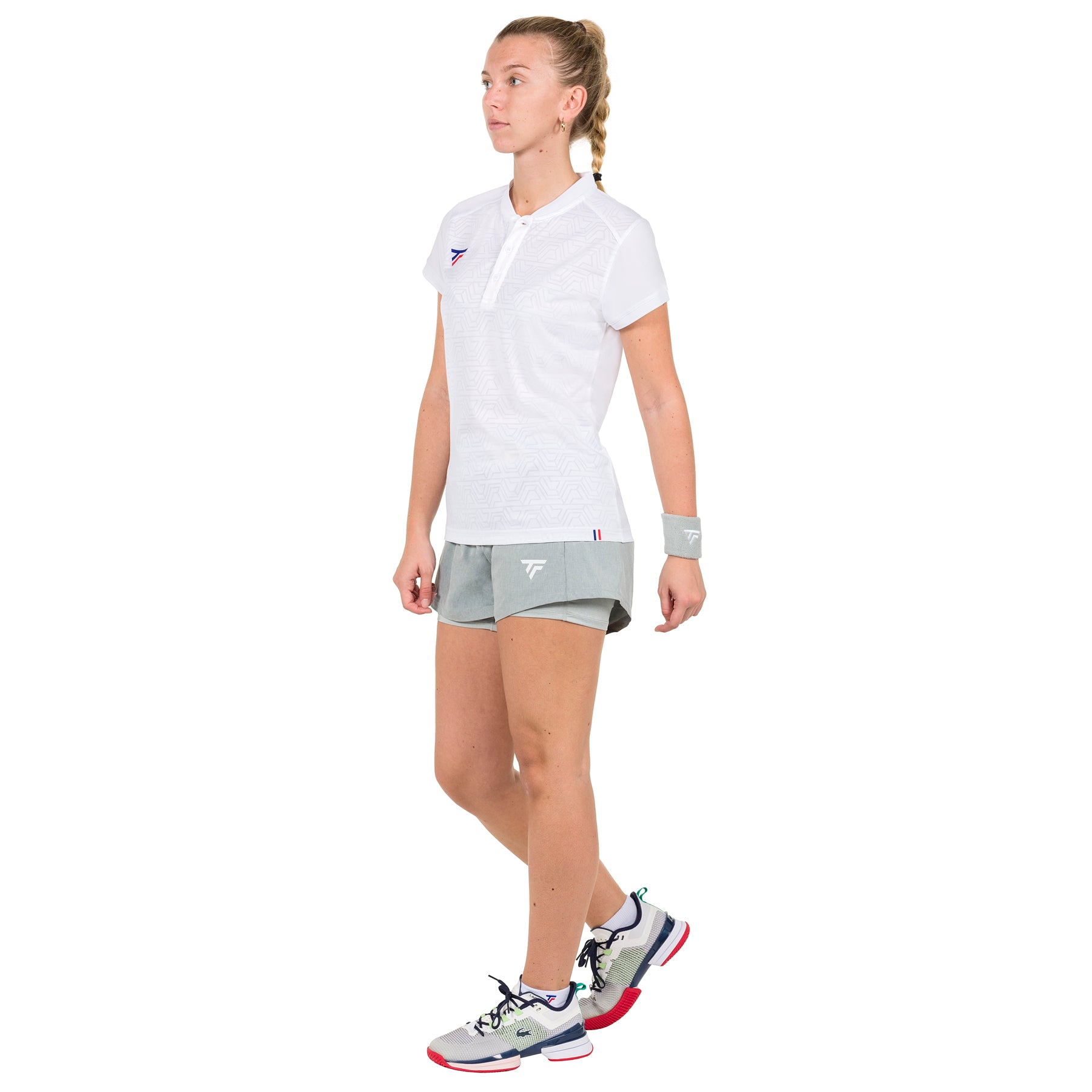 tecnifibre-short-team-silver-femme-tennisrock-mit-integriertem-shorty-elastische image 1